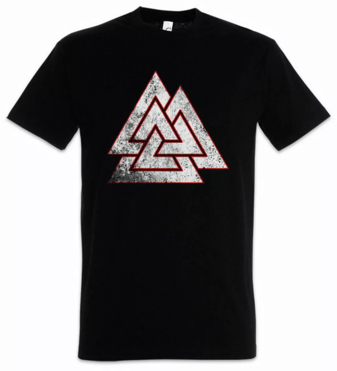 Urban Backwoods Print-Shirt Wotan Valknut Symbol Herren T-Shirt Wotansknote günstig online kaufen