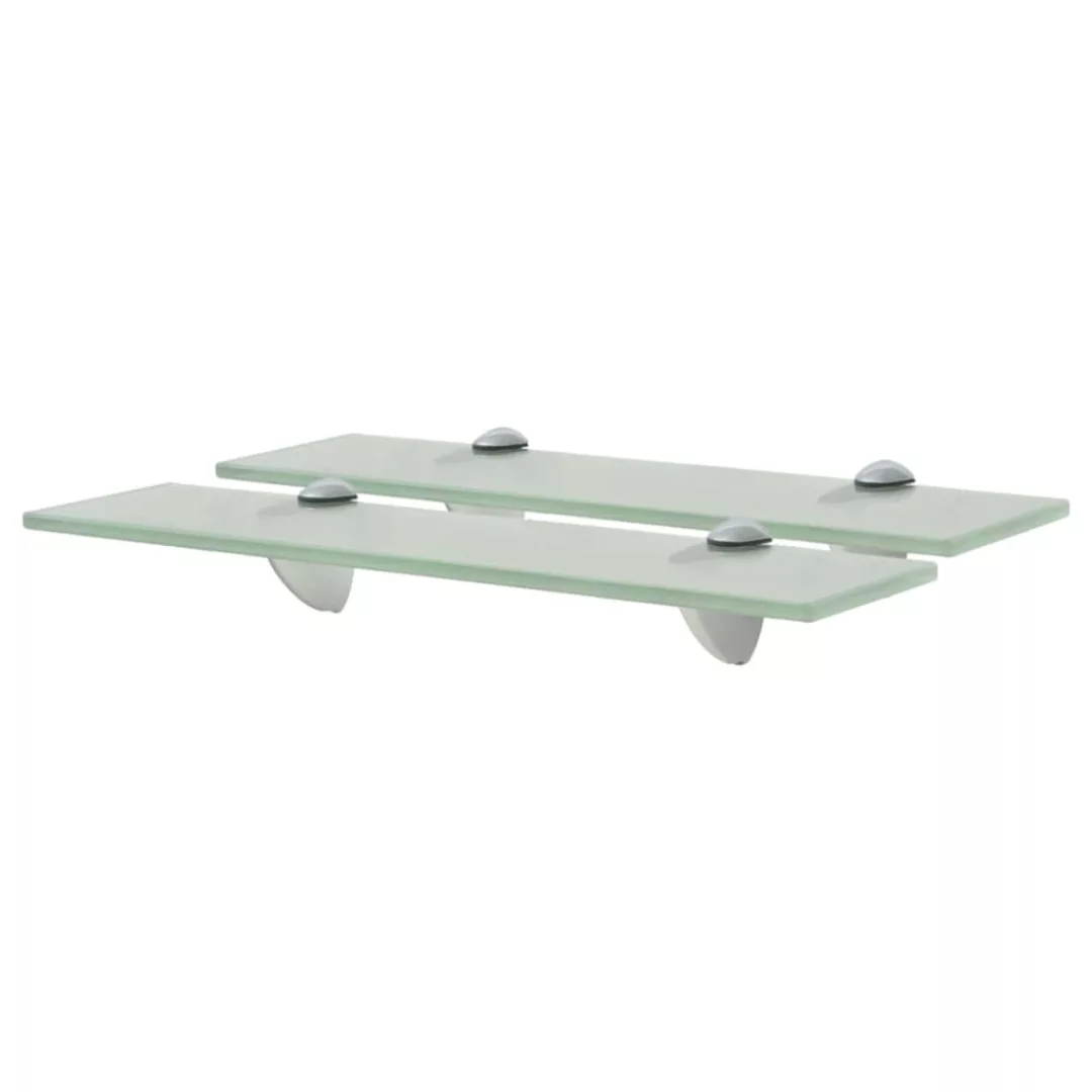 Schwebende Regale 2 Stk. Glas 40x20 Cm 8 Mm günstig online kaufen