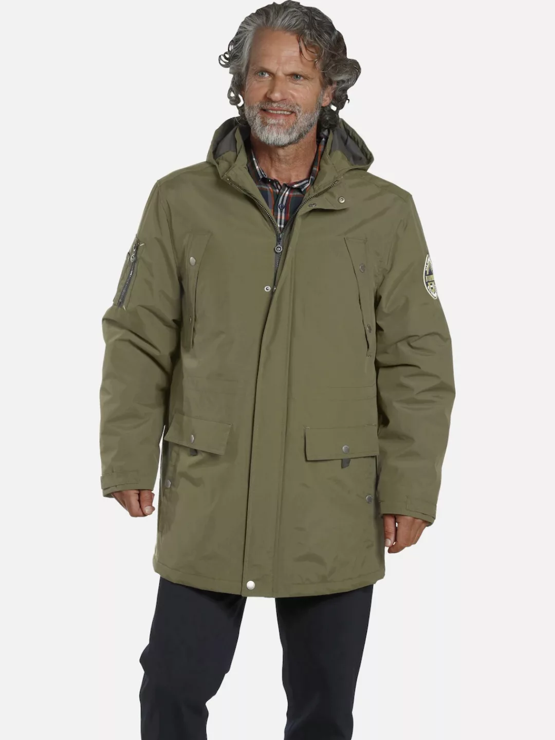 Jan Vanderstorm Outdoorjacke "Jacke RUNGNIR" günstig online kaufen