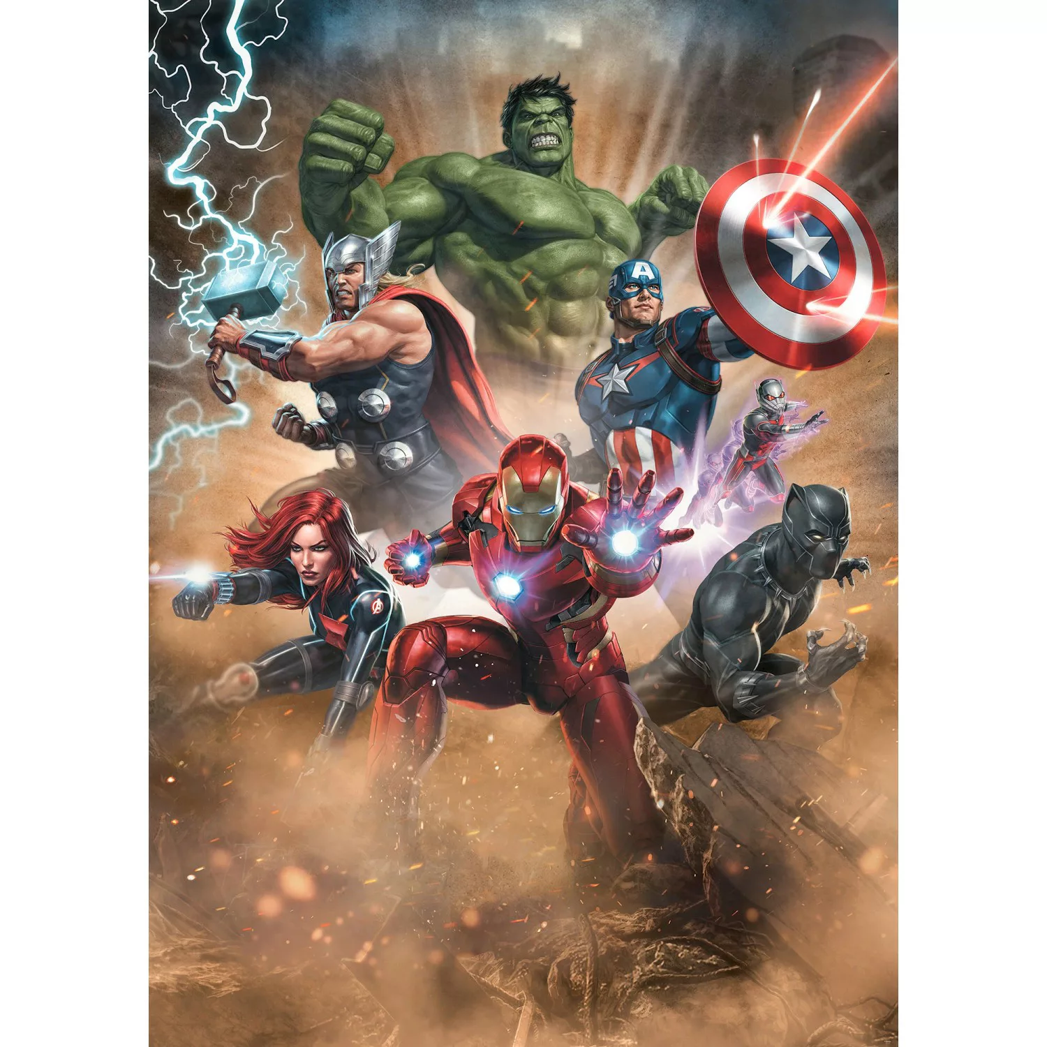 Komar Vliestapete »Avengers Superpower« günstig online kaufen