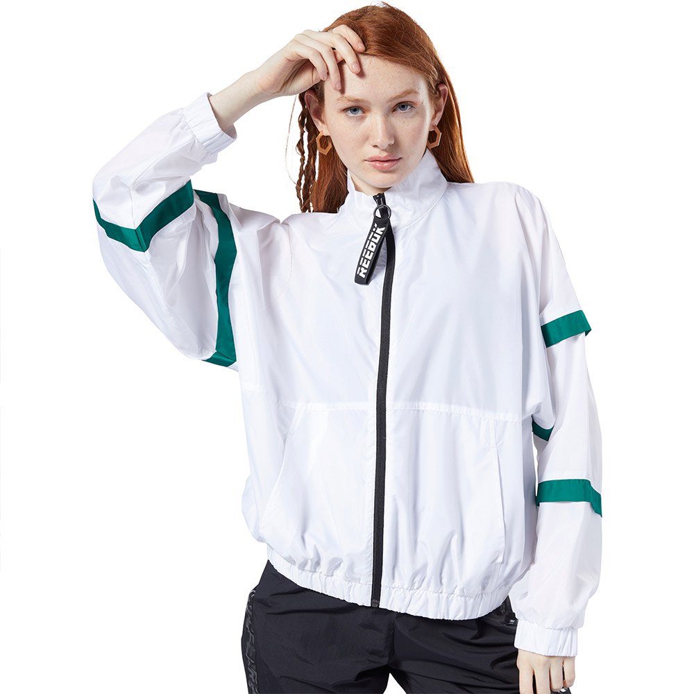 Reebok Workout Ready Meet You There Jacke XS White günstig online kaufen