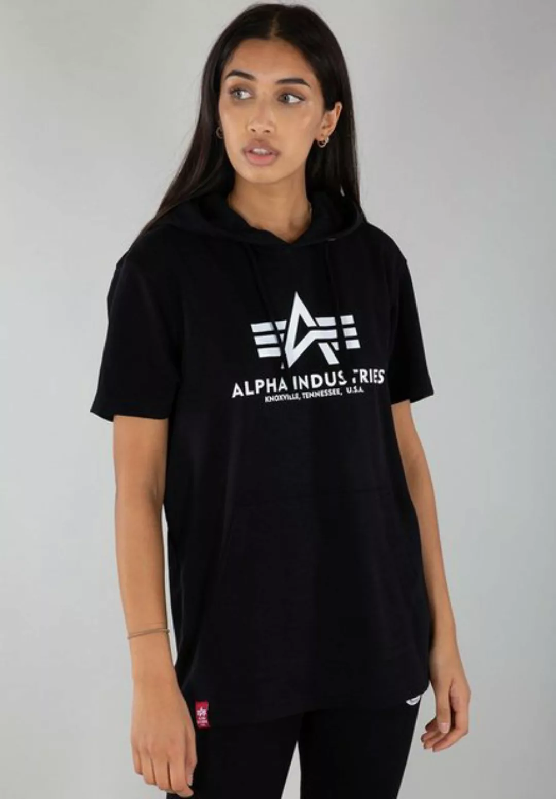 Alpha Industries T-Shirt "ALPHA INDUSTRIES Men - T-Shirts Basic T Hooded" günstig online kaufen