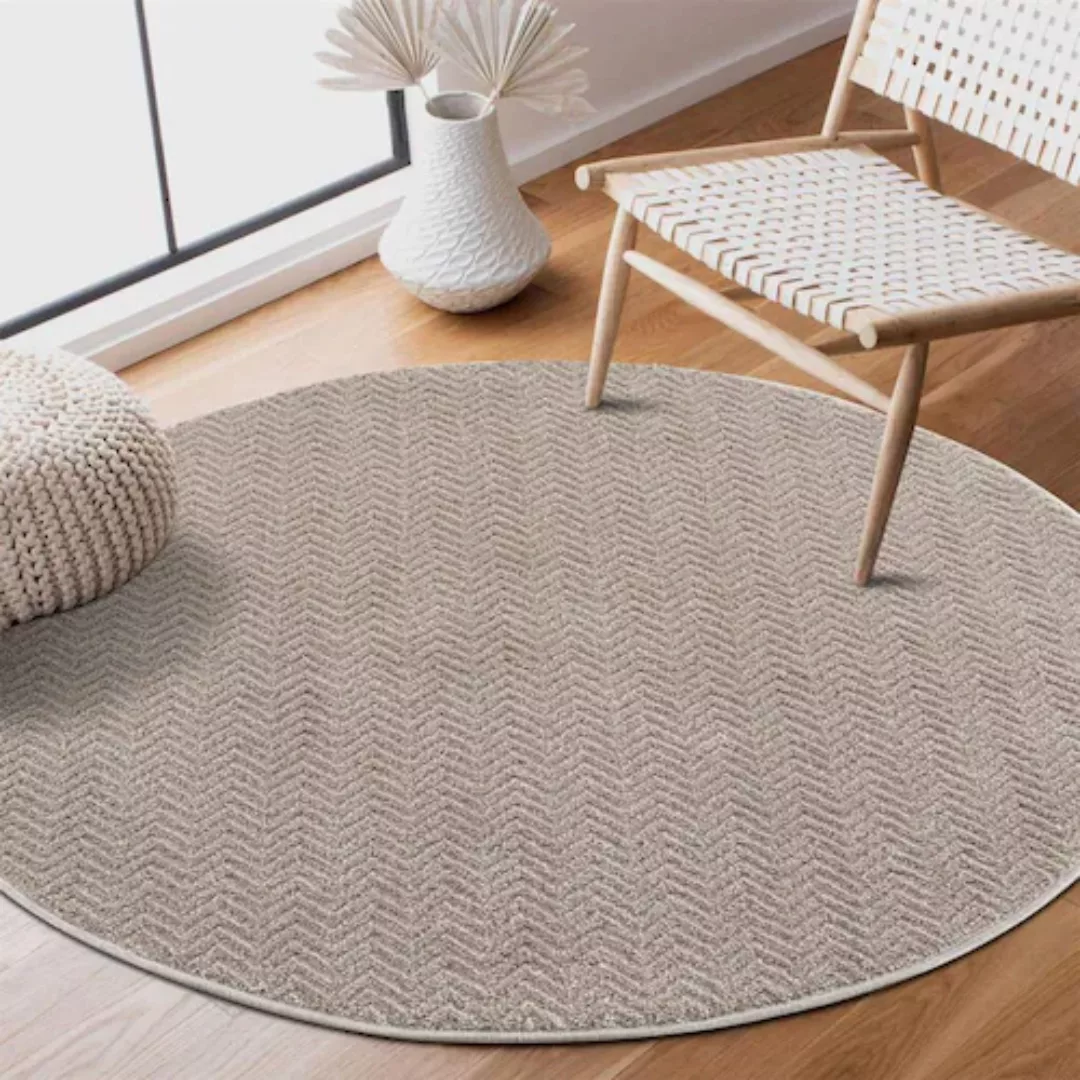 Carpet City Teppich »233-82-FANCY805-R«, rund günstig online kaufen
