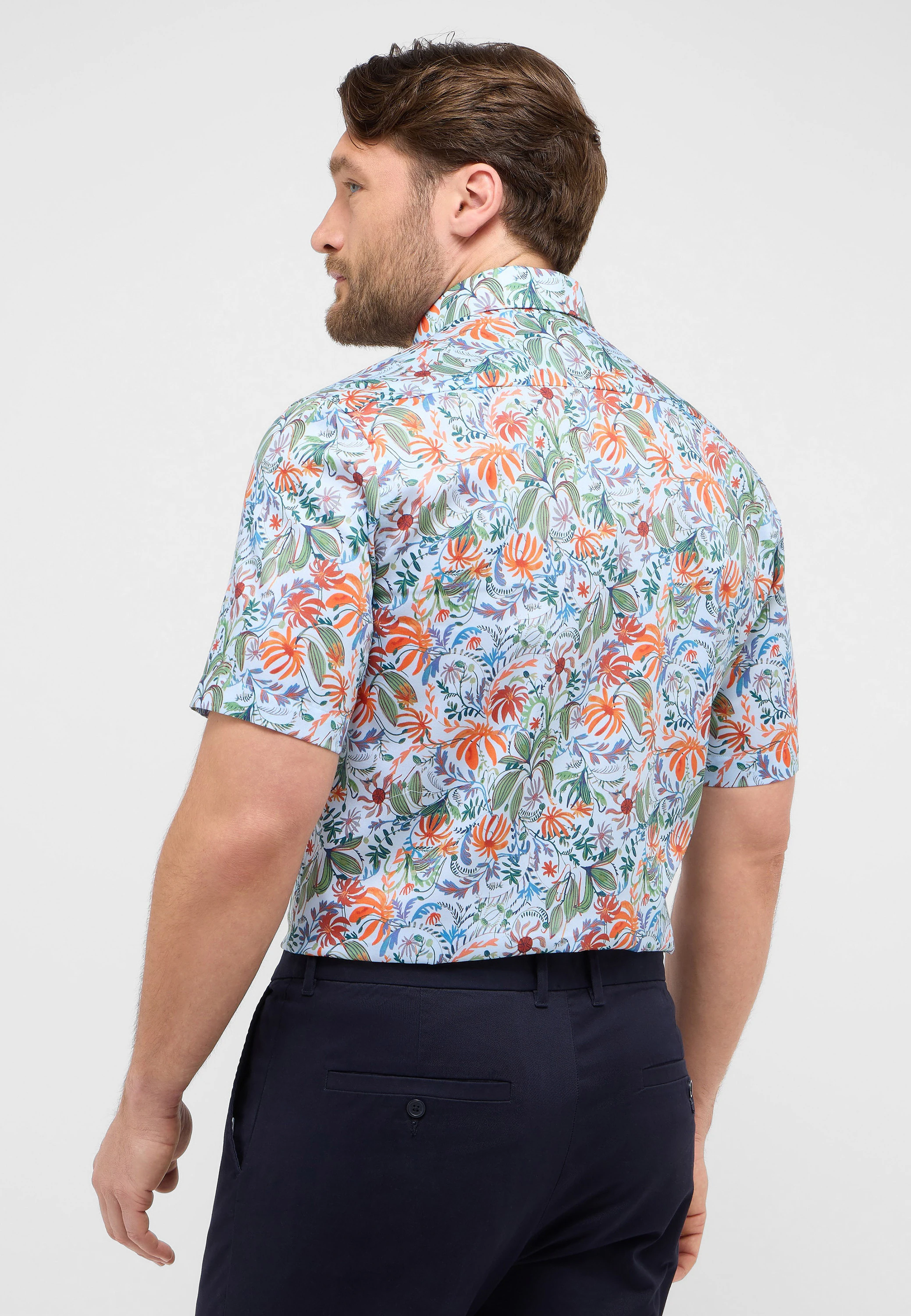Eterna Kurzarmhemd "COMFORT FIT", NON IRON (bügelfrei) günstig online kaufen