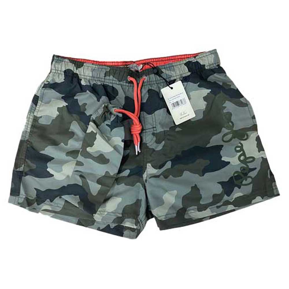 Pepe Jeans New Brian Camuflaje Badehose XL Khaki Green günstig online kaufen