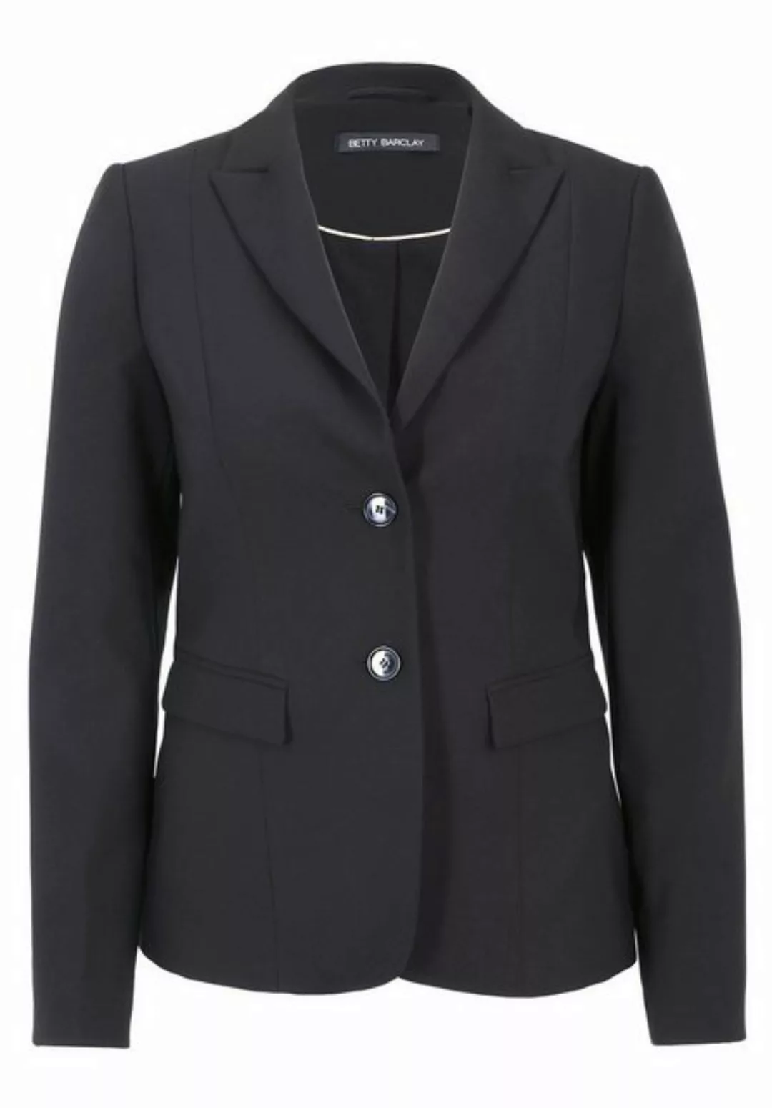 Betty Barclay Jackenblazer Blazer Kurz Einreiher 1/1 Arm, Black günstig online kaufen