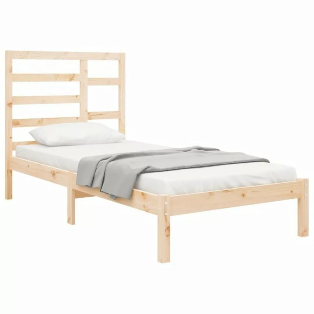 vidaXL Bett Massivholzbett 75x190 cm günstig online kaufen