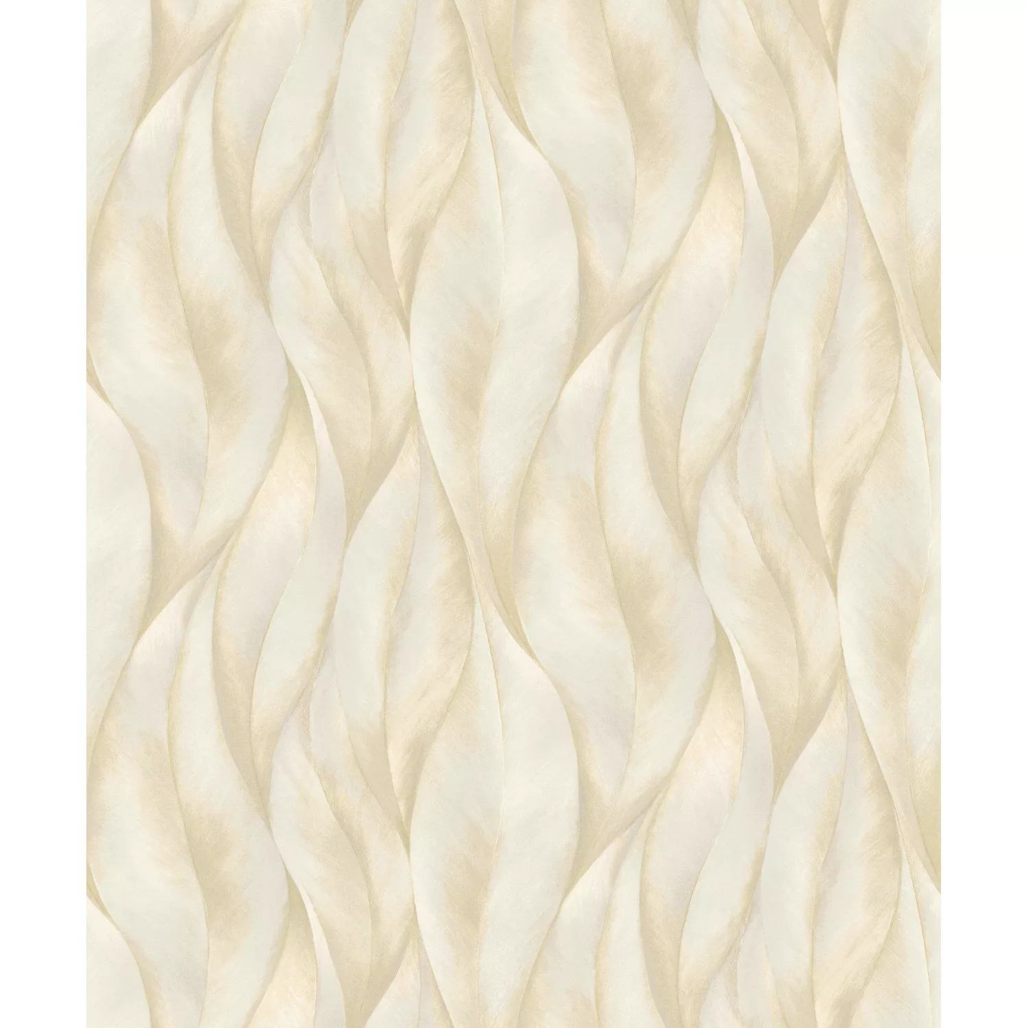 Bricoflor Blätter Tapete Elegant Wandtapete mit Blatt Muster in Perlmutt He günstig online kaufen