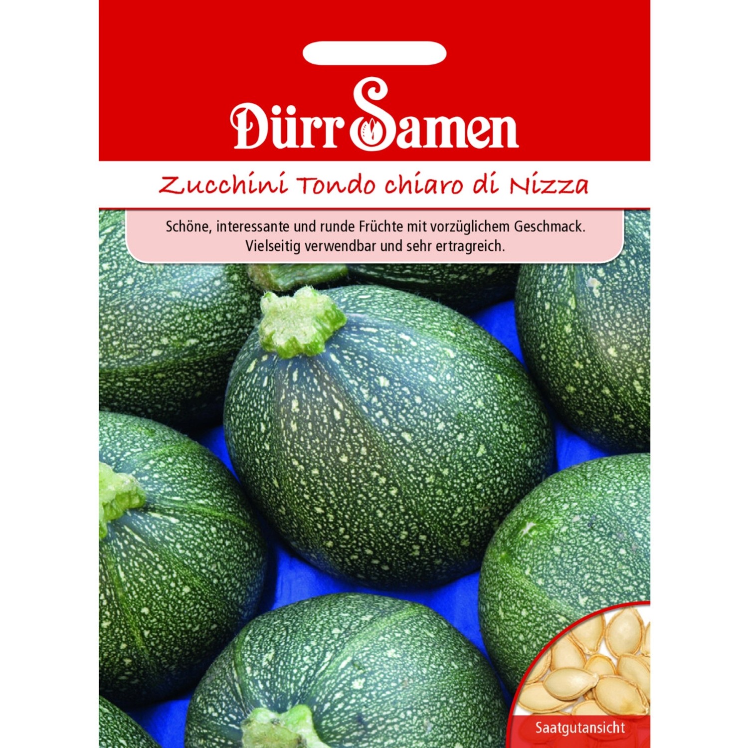 Dürr Samen Zucchini Tondo Chiaro Di Nizza Saatgut günstig online kaufen