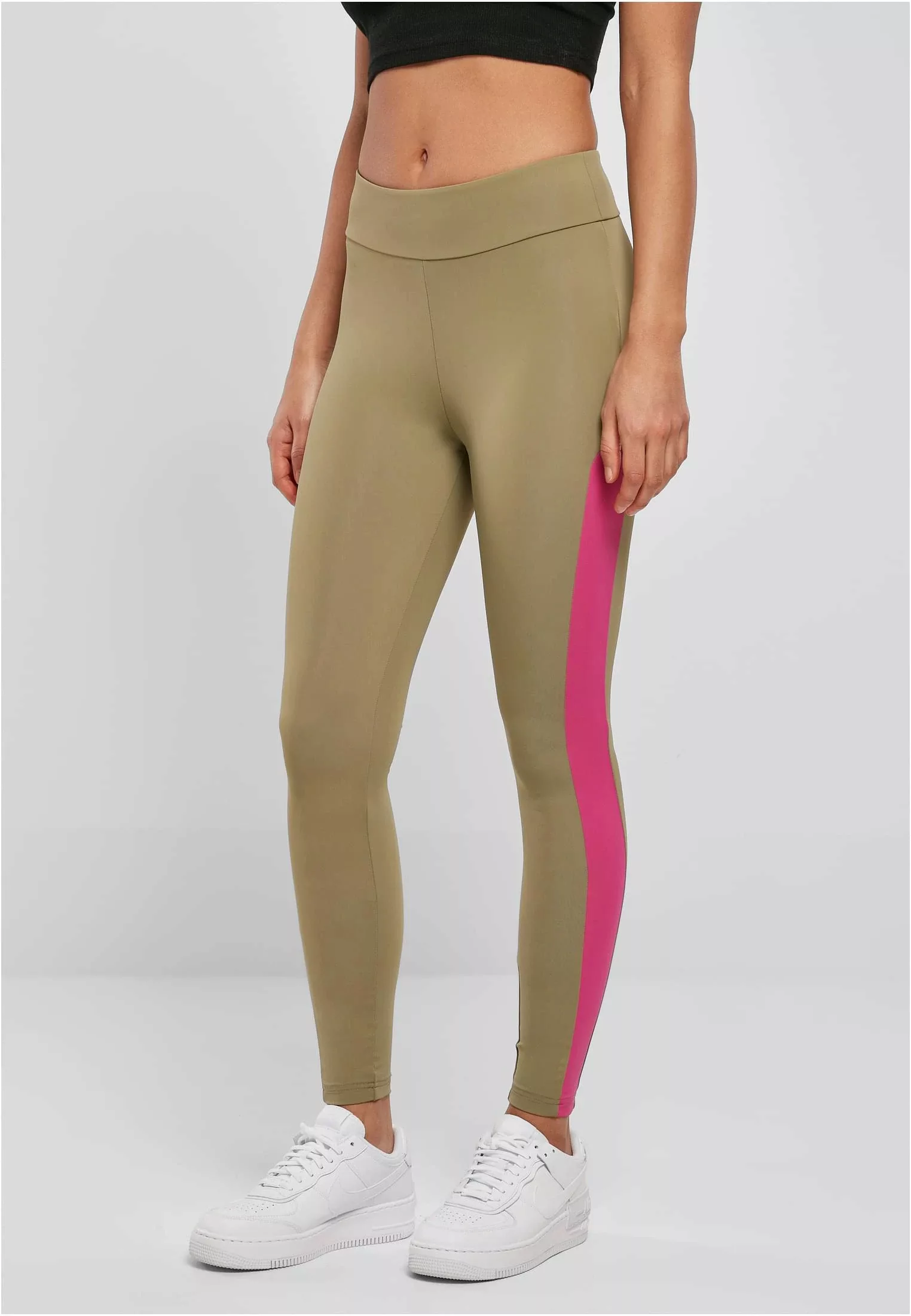 URBAN CLASSICS Leggings "Urban Classics Damen Ladies Color Block Leggings", günstig online kaufen