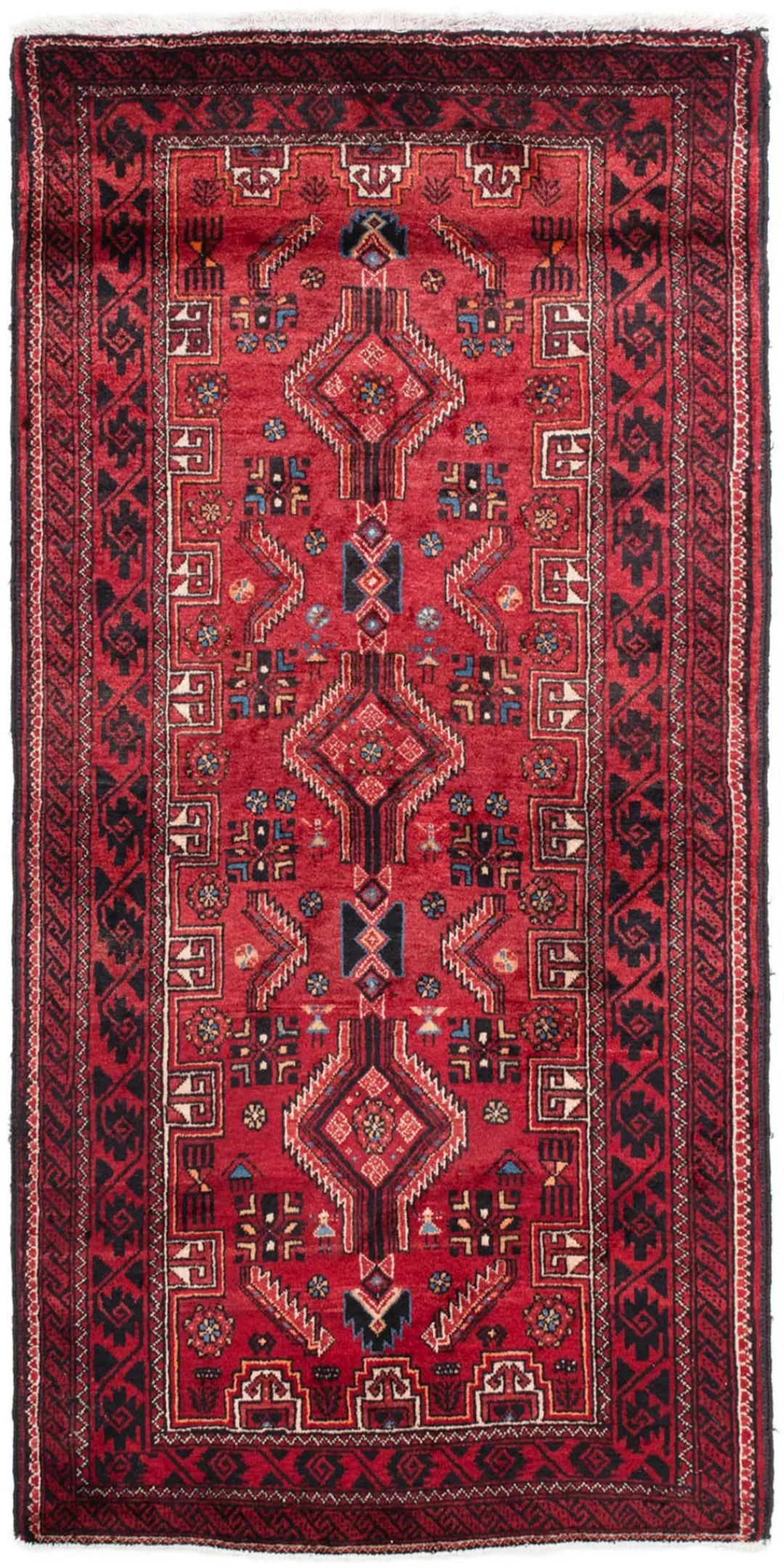 morgenland Orientteppich »Belutsch - 172 x 86 cm - rot«, rechteckig, 8 mm H günstig online kaufen