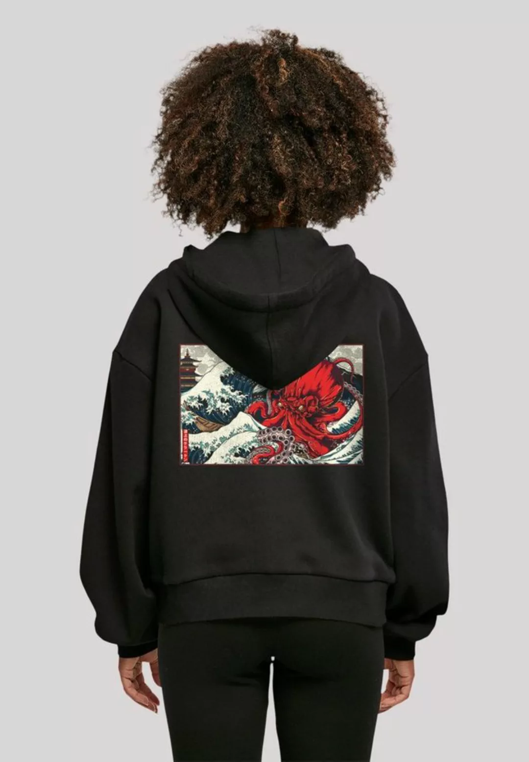 F4NT4STIC Kapuzenpullover "Octopus Japan", Print günstig online kaufen