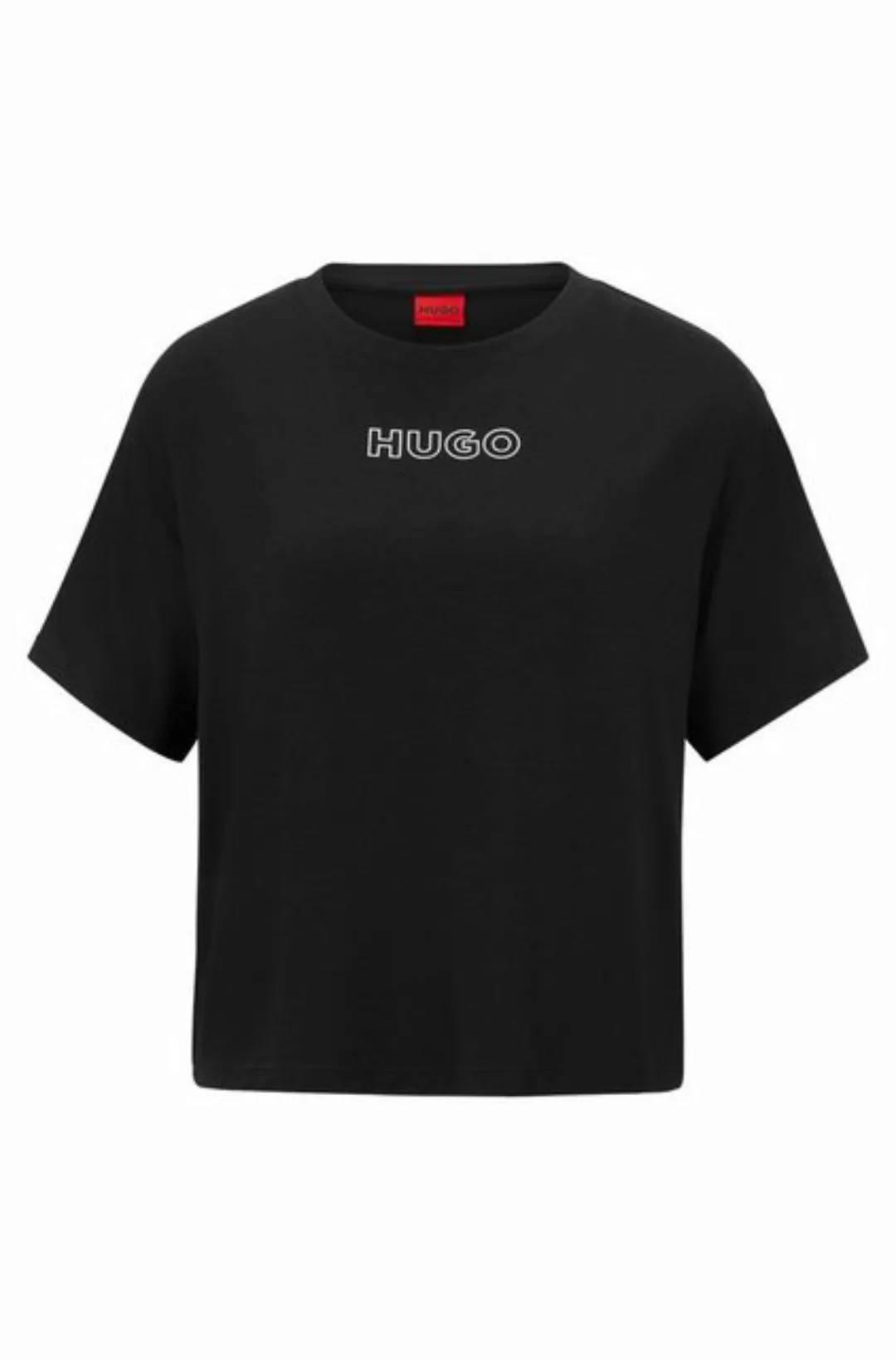 HUGO Rundhalsshirt UNITE_T-SHIRT mit Logo-Print günstig online kaufen