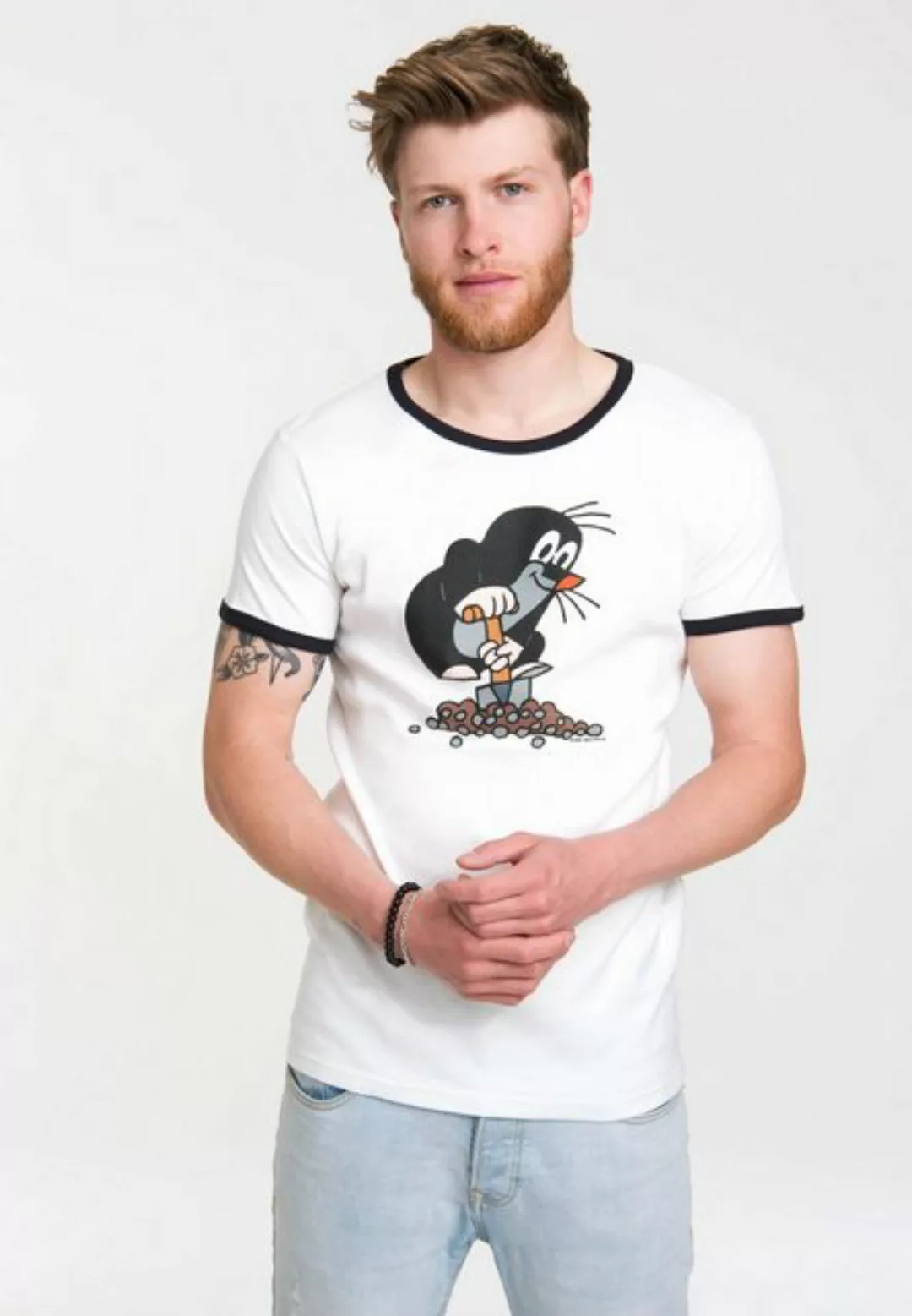 LOGOSHIRT T-Shirt Der kleine Maulwurf mit Der kleine Maulwurf-Print günstig online kaufen