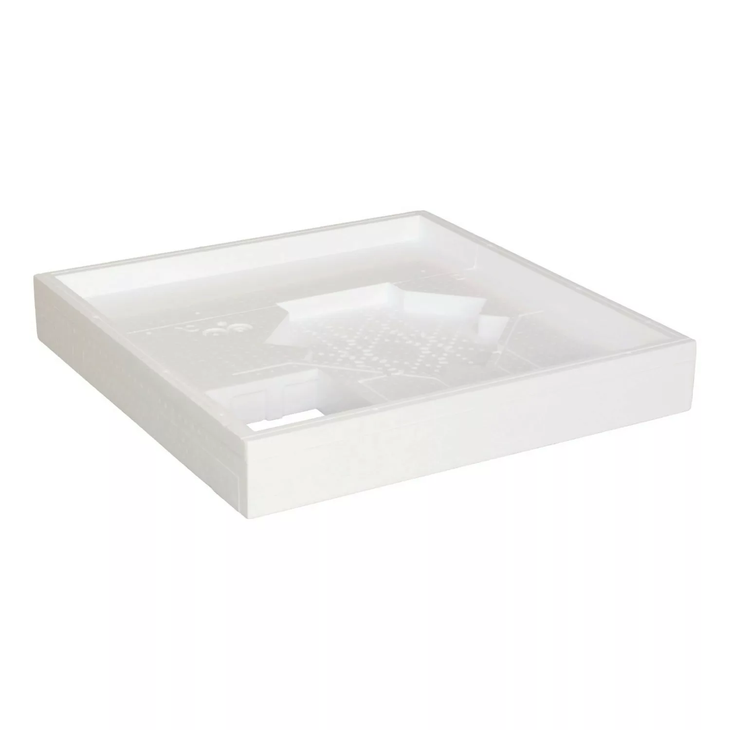 Calmwaters Wannenträger Duschwanne Modern Select 80 x 80 cm x 2,5 cm Weiß S günstig online kaufen