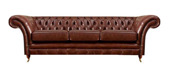 JVmoebel Chesterfield-Sofa Dreisitzer Sofa Couch Einrichtung Chester Polste günstig online kaufen