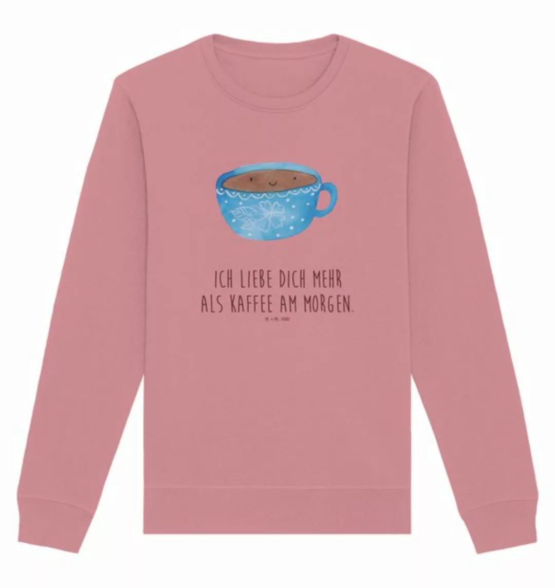 Mr. & Mrs. Panda Longpullover Größe L Kaffee Tasse - Canyon Pink - Geschenk günstig online kaufen