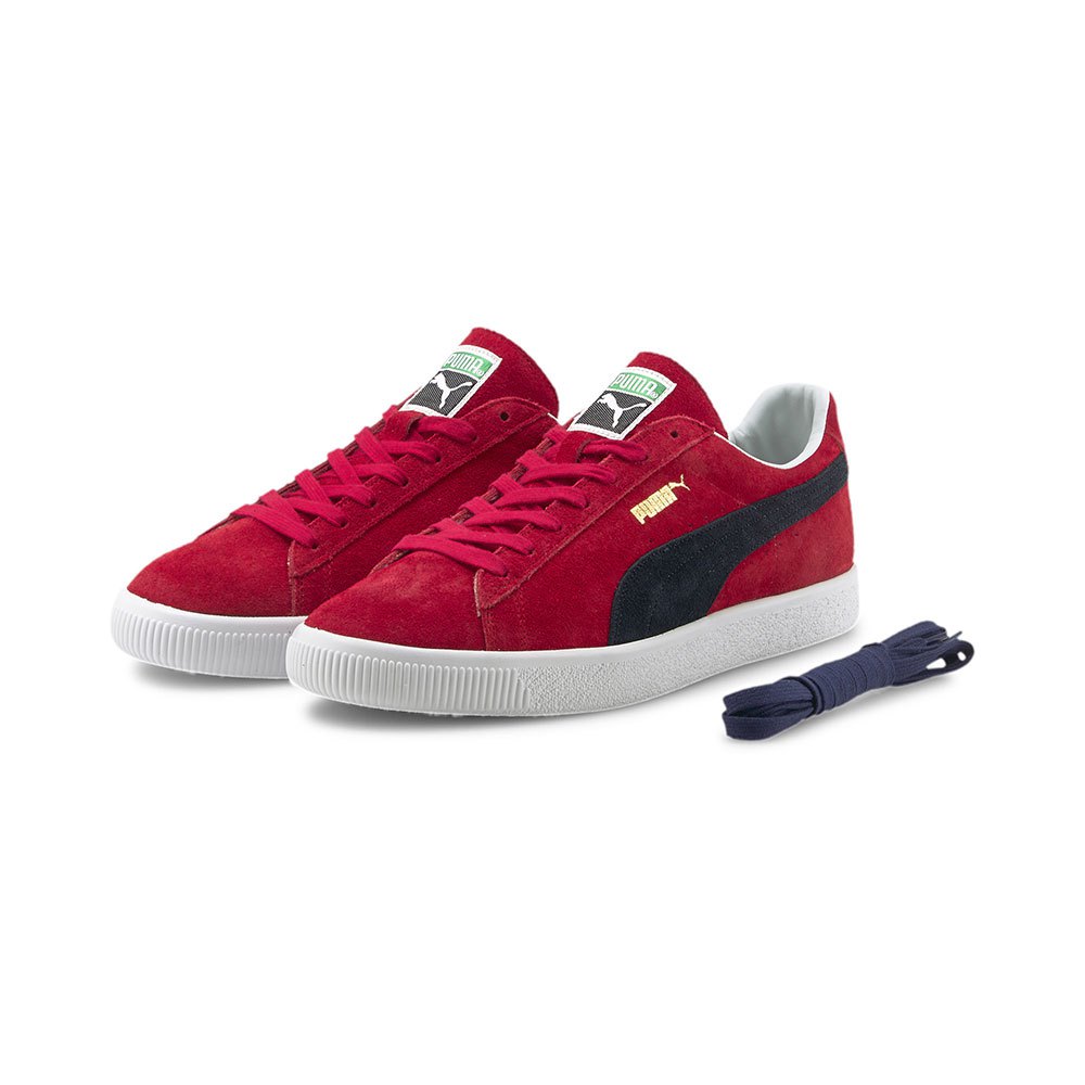 Puma Select Suede Vtg Mij Retro EU 43 High Risk Red / Puma New Navy günstig online kaufen