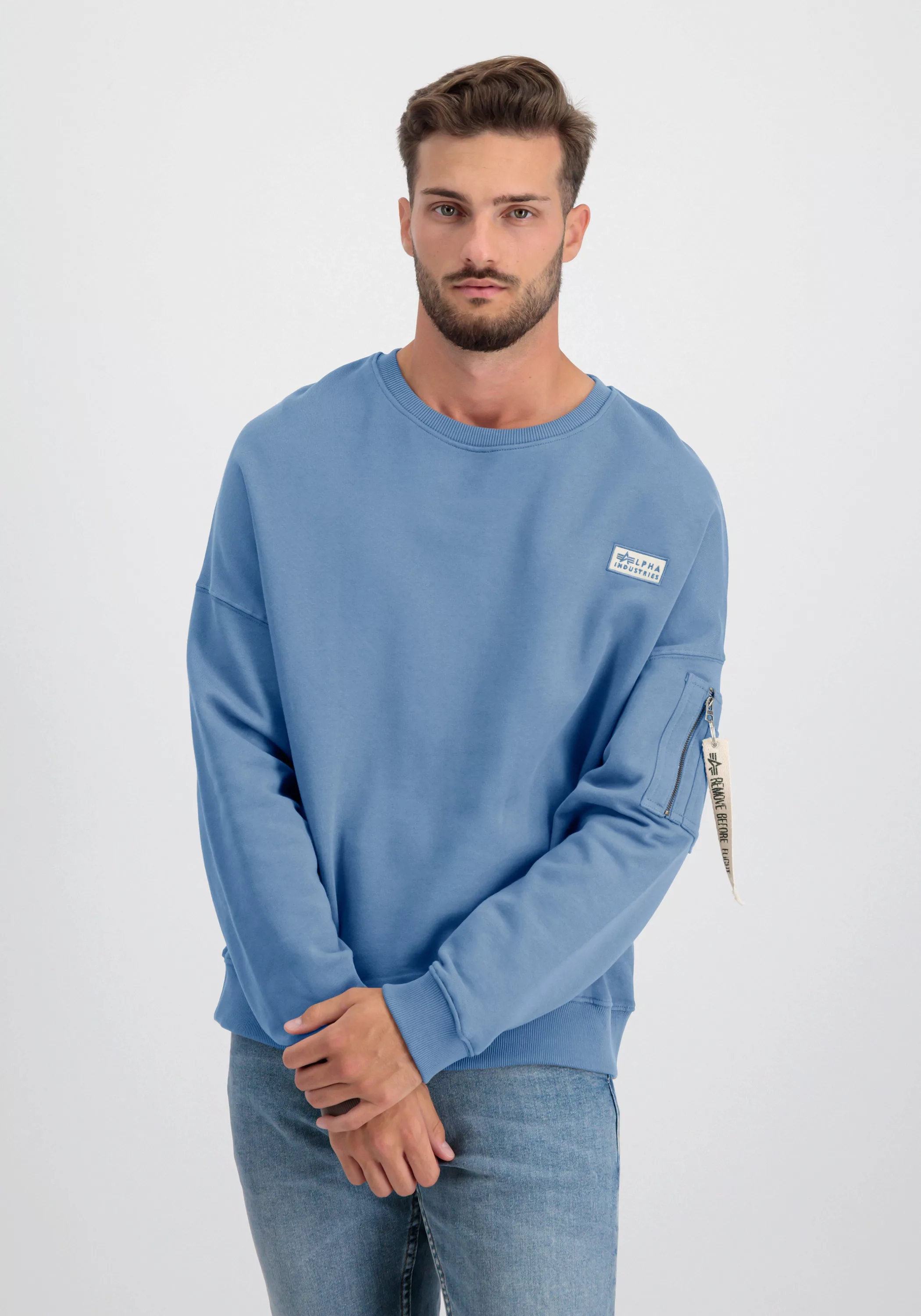 Alpha Industries Sweater "ALPHA INDUSTRIES Men - Sweatshirts Organics OS Sw günstig online kaufen