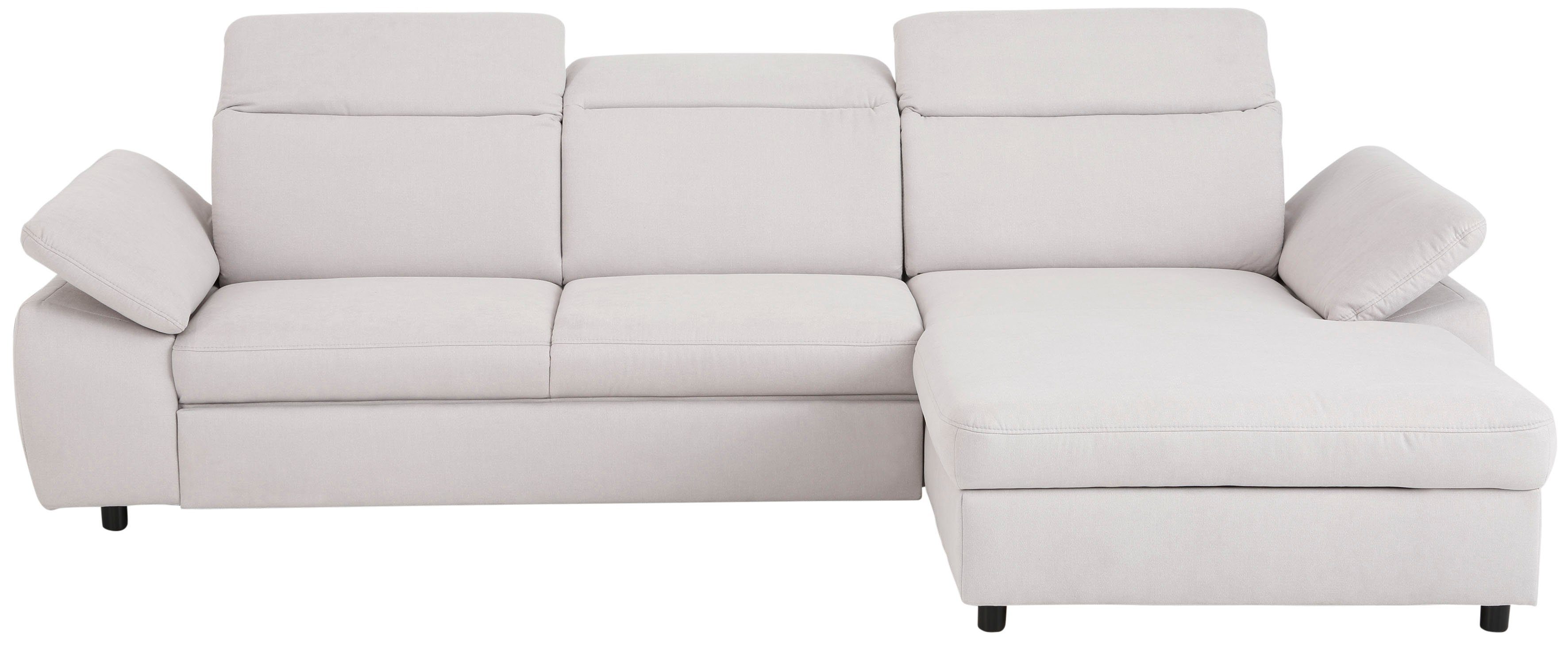 Home affaire Ecksofa "Mauritius L-Form", mit Kopfteil- und Armlehnverstellu günstig online kaufen