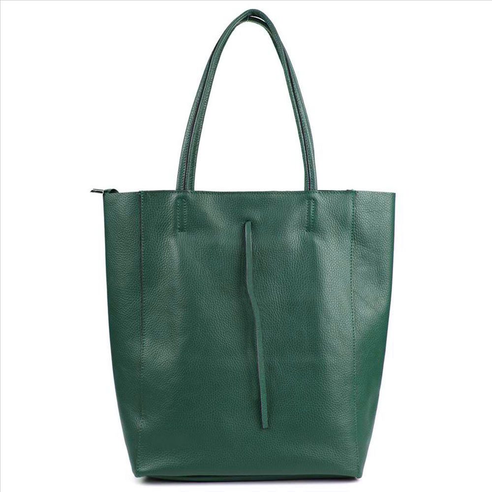 Sa-Lucca Schultertasche Damen echt Leder Shopper günstig online kaufen