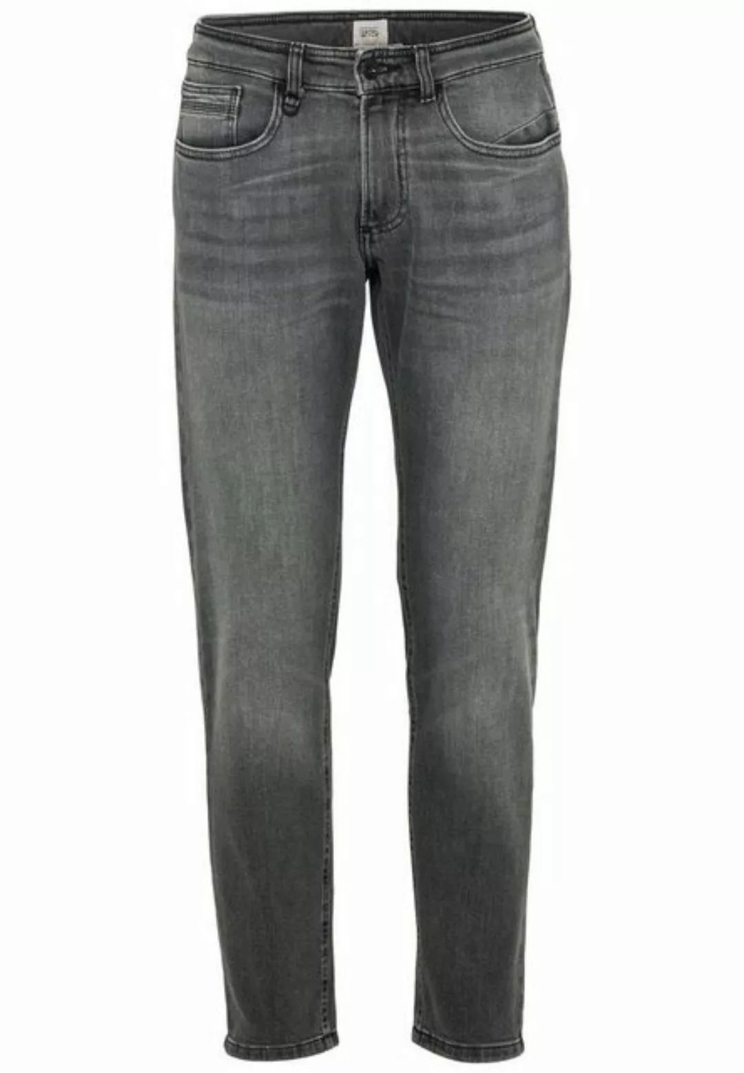 camel active Regular-fit-Jeans 5-Pkt Slim Fit, Stone Gray günstig online kaufen