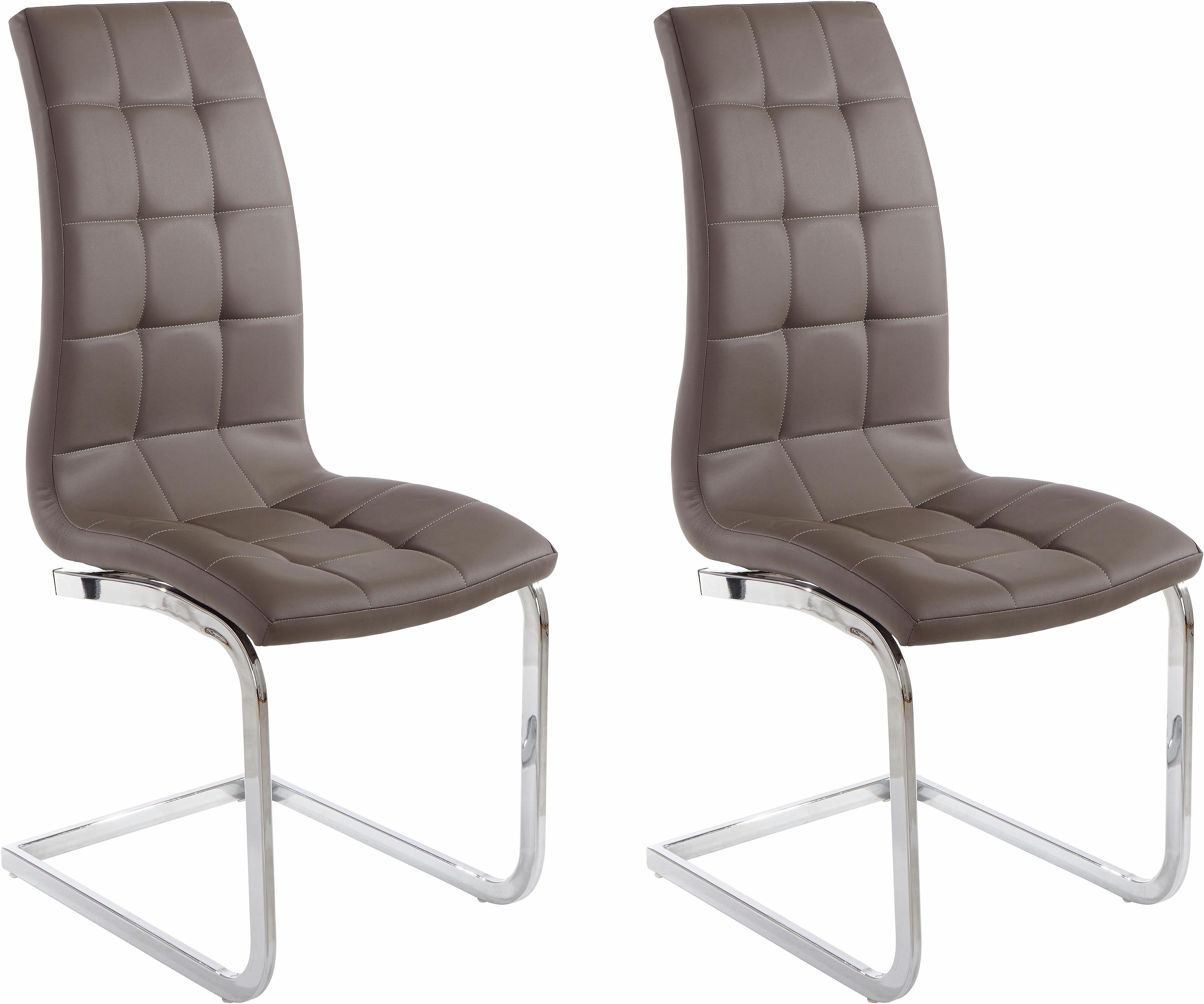 INOSIGN Freischwinger "Lola", (Set), 2 St., Kunstleder, 2 oder 4 Stück, Bez günstig online kaufen
