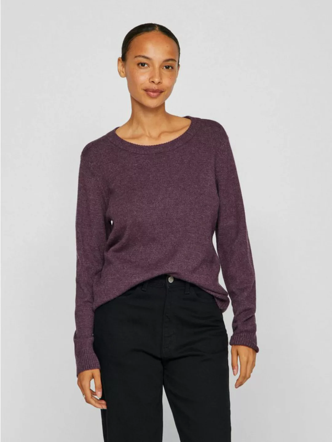 Vila Rundhalspullover VIRIL O-NECK L/S KNIT TOP - NOOS günstig online kaufen