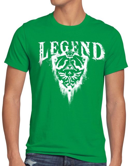 style3 T-Shirt Link Legend Hyrule Switch NES n64 zelda link nintendo günstig online kaufen