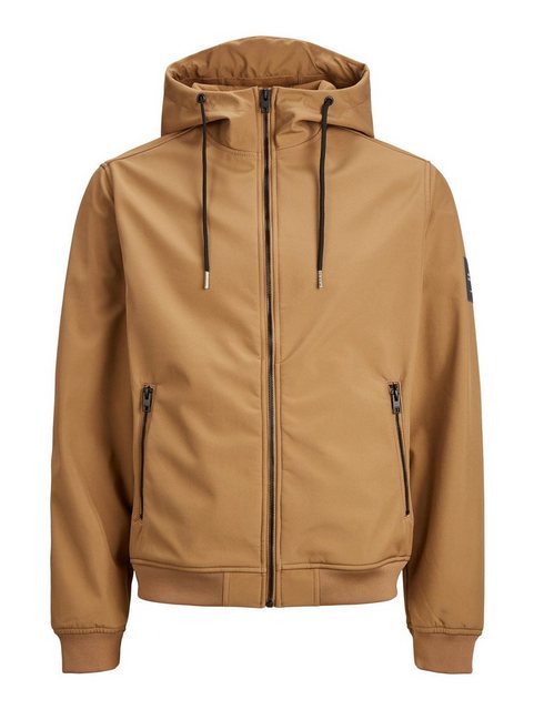 Jack & Jones Blouson Softshell Jacke mit Kapuze Trekking Outdoor Blouson JJ günstig online kaufen