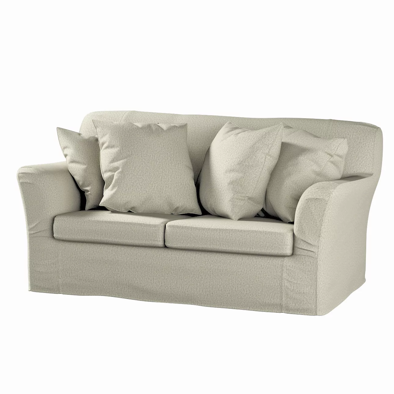 Bezug für Tomelilla 2-Sitzer Sofa nicht ausklappbar, beige, Sofahusse, Tome günstig online kaufen