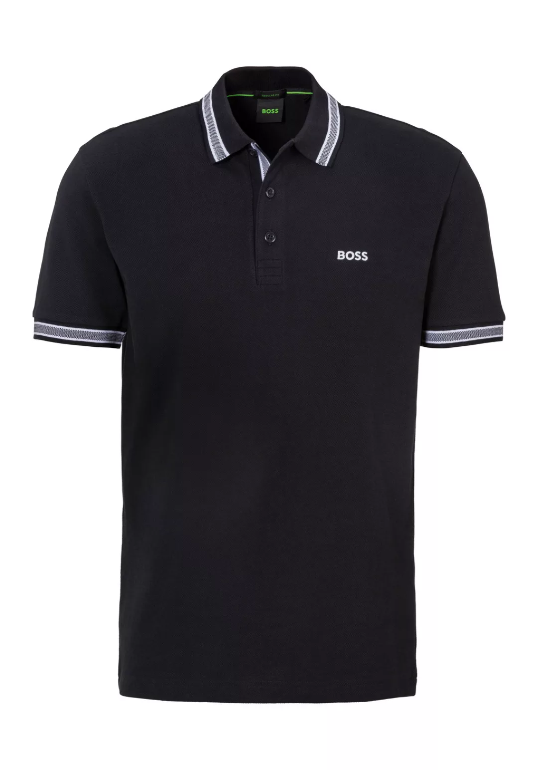 BOSS GREEN Poloshirt Paddy mit kontrastfarbenen Streifen am Kragen günstig online kaufen