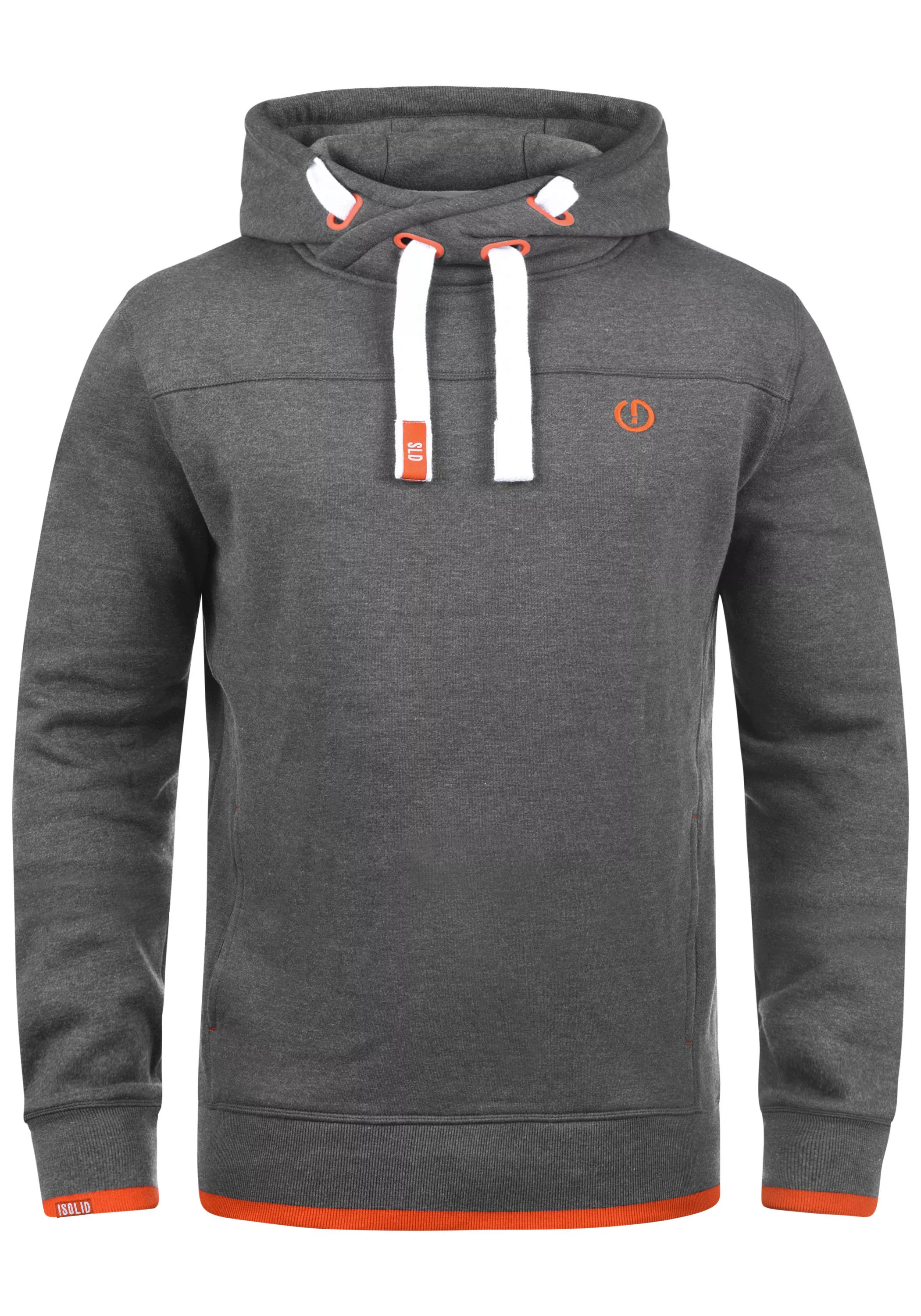 !Solid Hoodie SDBenjamin Hood Kapuzensweatshirt mit Cross-Over Kragen günstig online kaufen