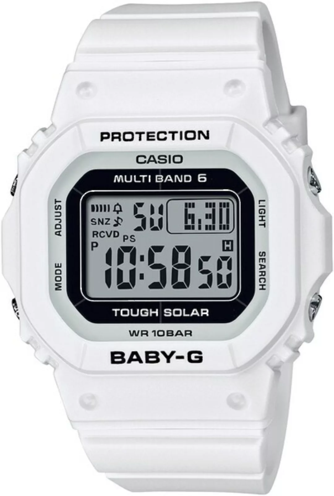 CASIO BABY-G Funkchronograph, Quarzuhr, Armbanduhr, Damen, Solar, digital, günstig online kaufen