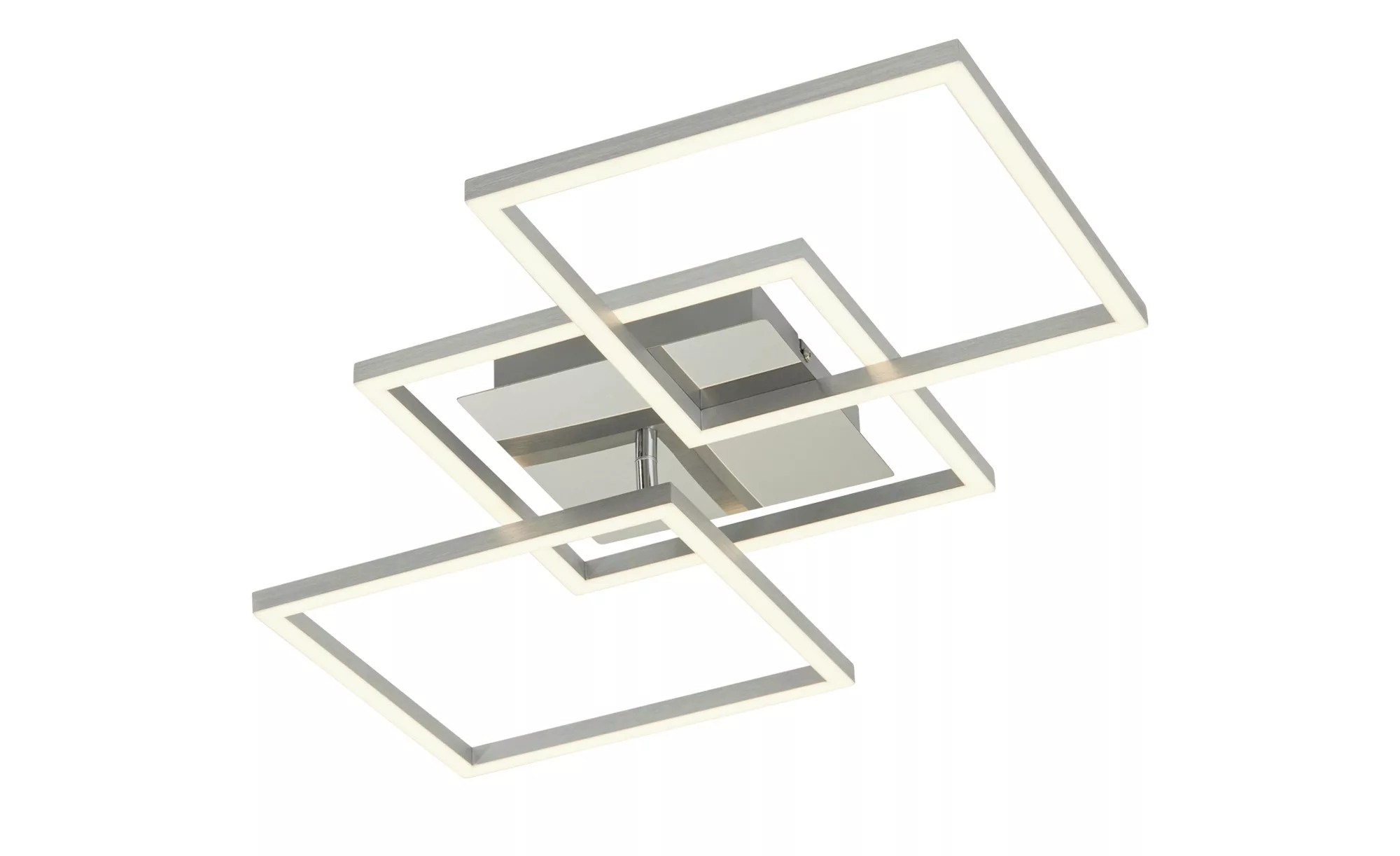 LED-Deckenleuchte Frame step-dim chrom-alu 76x37cm günstig online kaufen