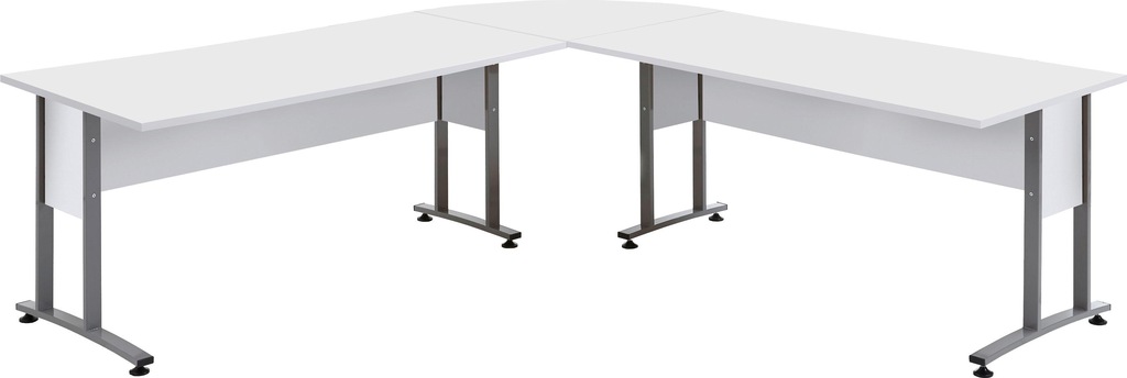 FMD Eckschreibtisch "Calvi", frei stellbar, XL-Arbeitsplatz, in 3 Größen - günstig online kaufen