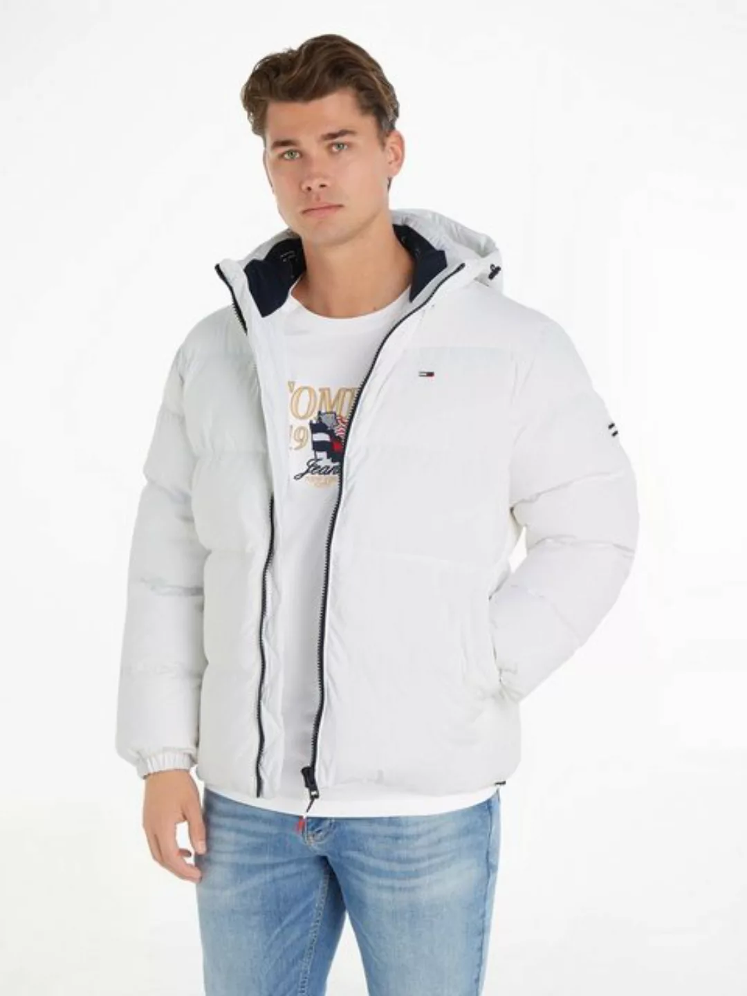 Tommy Jeans Daunenjacke TJM ESSENTIAL DOWN JACKET mit Tunnelzug und Stopper günstig online kaufen