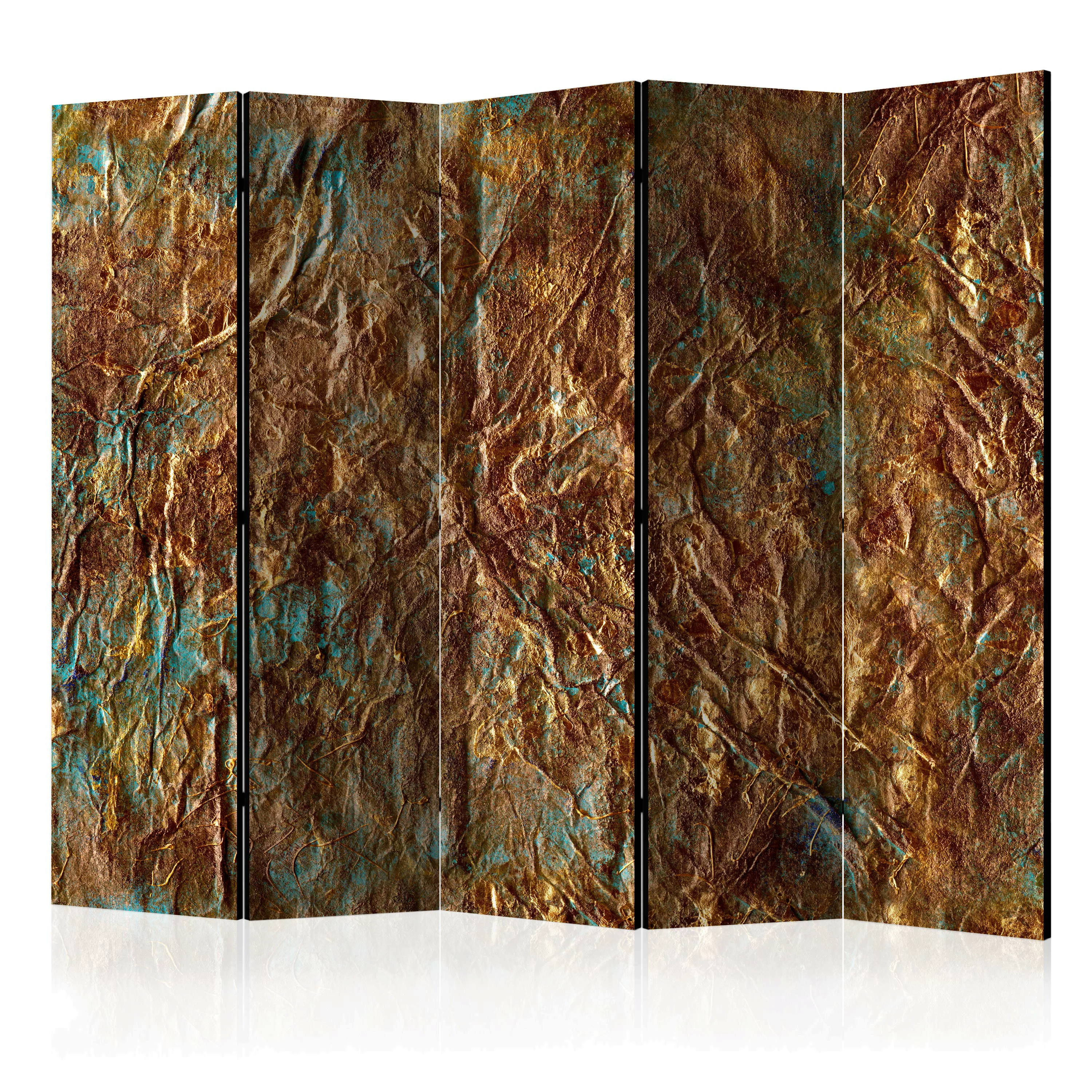 5-teiliges Paravent - Gold Of Atlantis Ii [room Dividers] günstig online kaufen