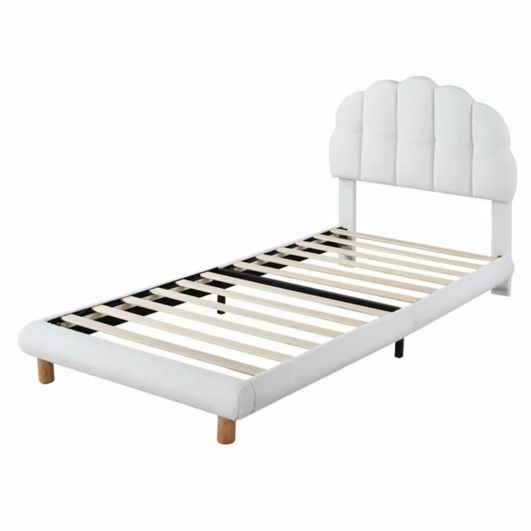 DOPWii Jugendbett 90x200cm Kinderbett,Polsterbett, Holzlattenrost,Kreisvlie günstig online kaufen