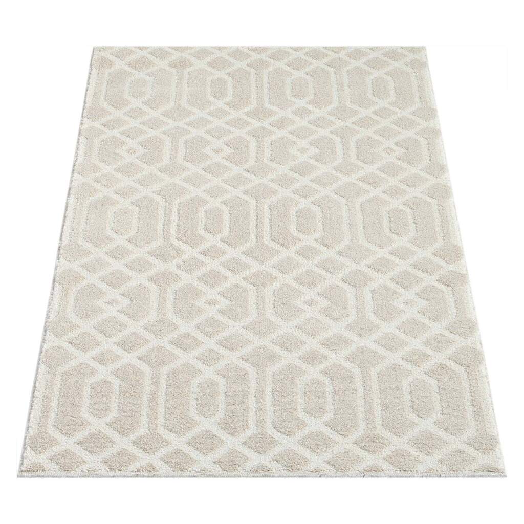 Carpet City Teppich »FLAIR138«, rechteckig, 11 mm Höhe, Kurzflor-Teppich, S günstig online kaufen