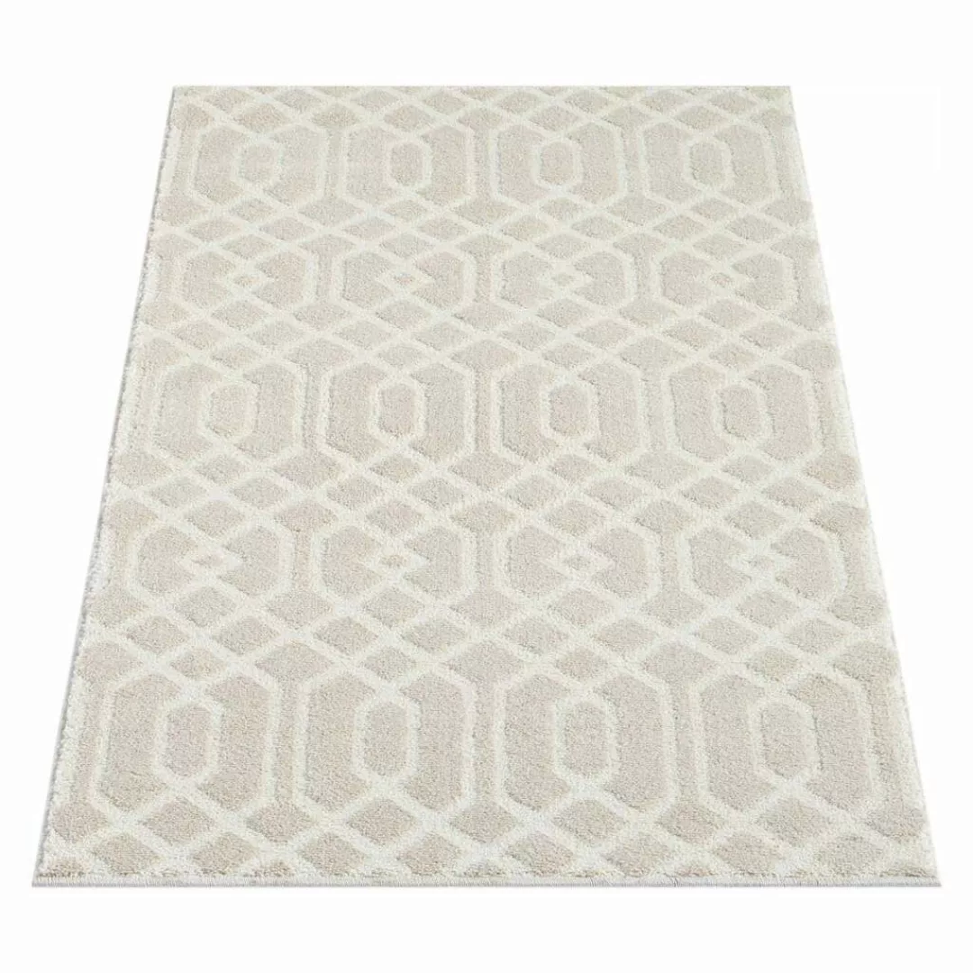 Carpet City Teppich »FLAIR138«, rechteckig, 11 mm Höhe, Kurzflor-Teppich, S günstig online kaufen