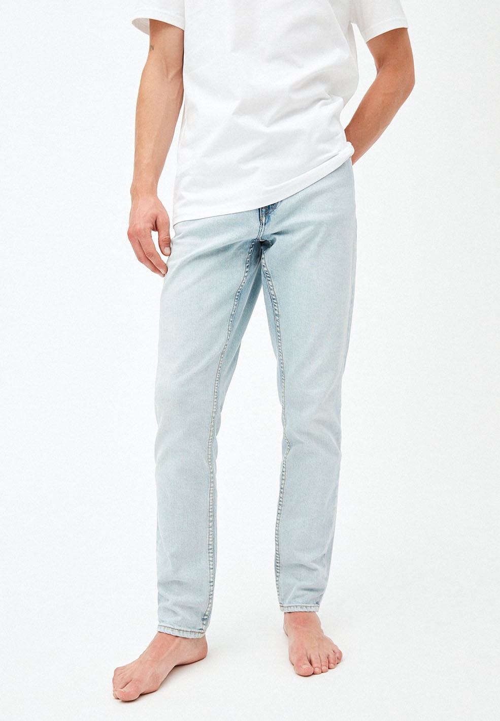 Jeans IAAN in faded blue von ARMEDANGELS günstig online kaufen