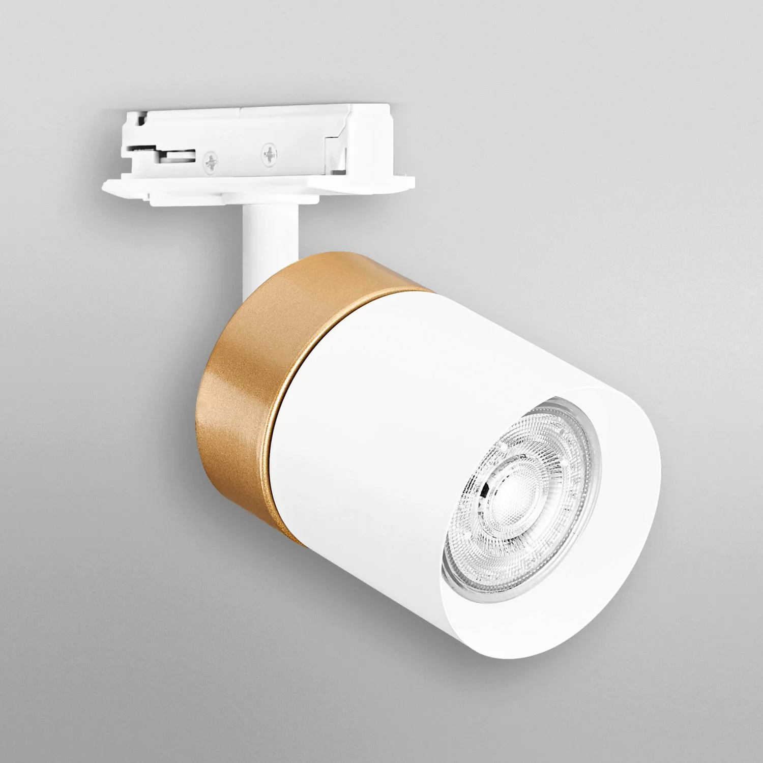 Ledvance Schienensystem Spot Stelle Cylinder Weiß-Gold 14,2 cm günstig online kaufen