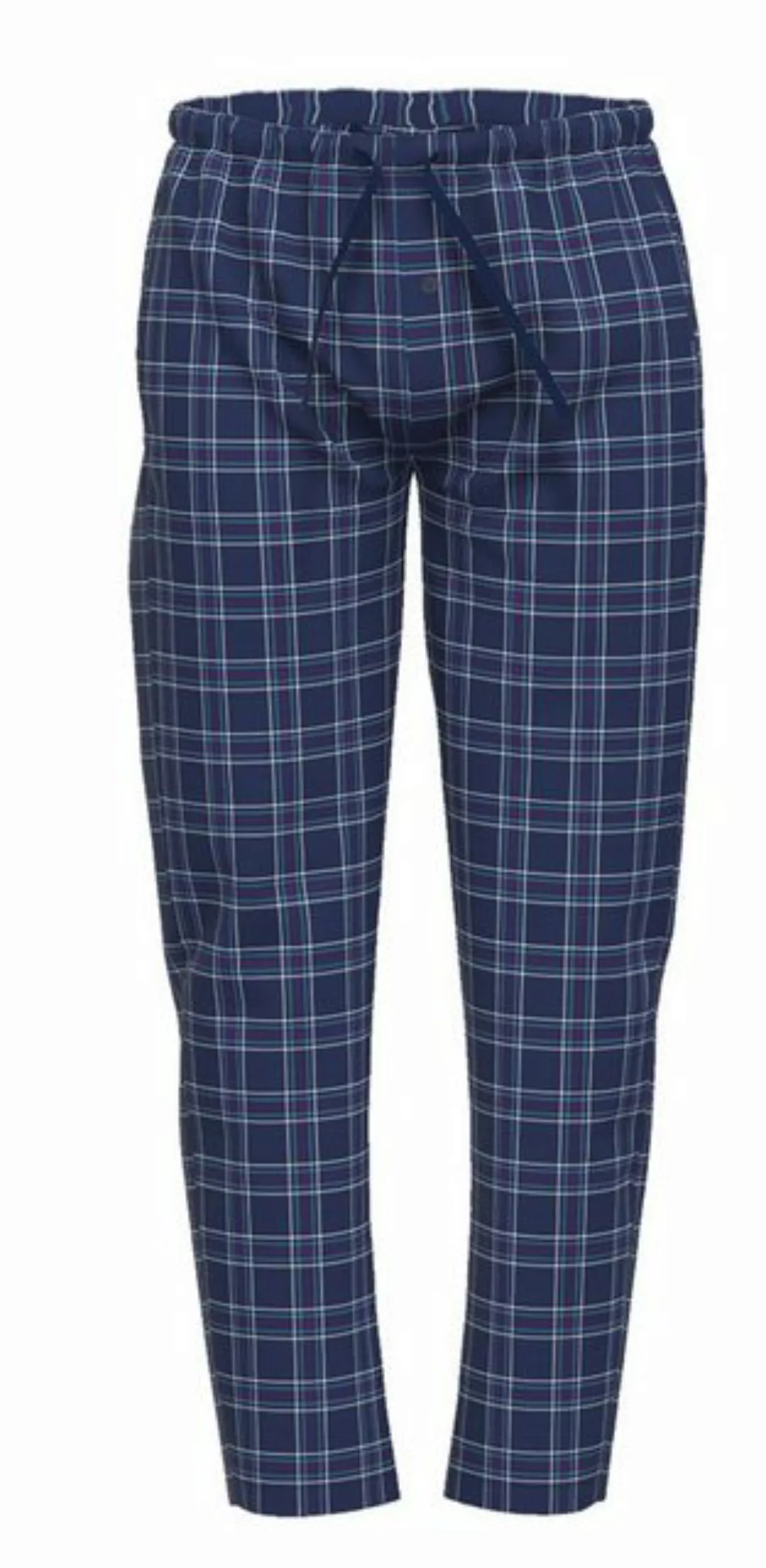 GÖTZBURG Pyjamahose Herren Pyjamahose kariert (1-tlg) Baumwolle günstig online kaufen