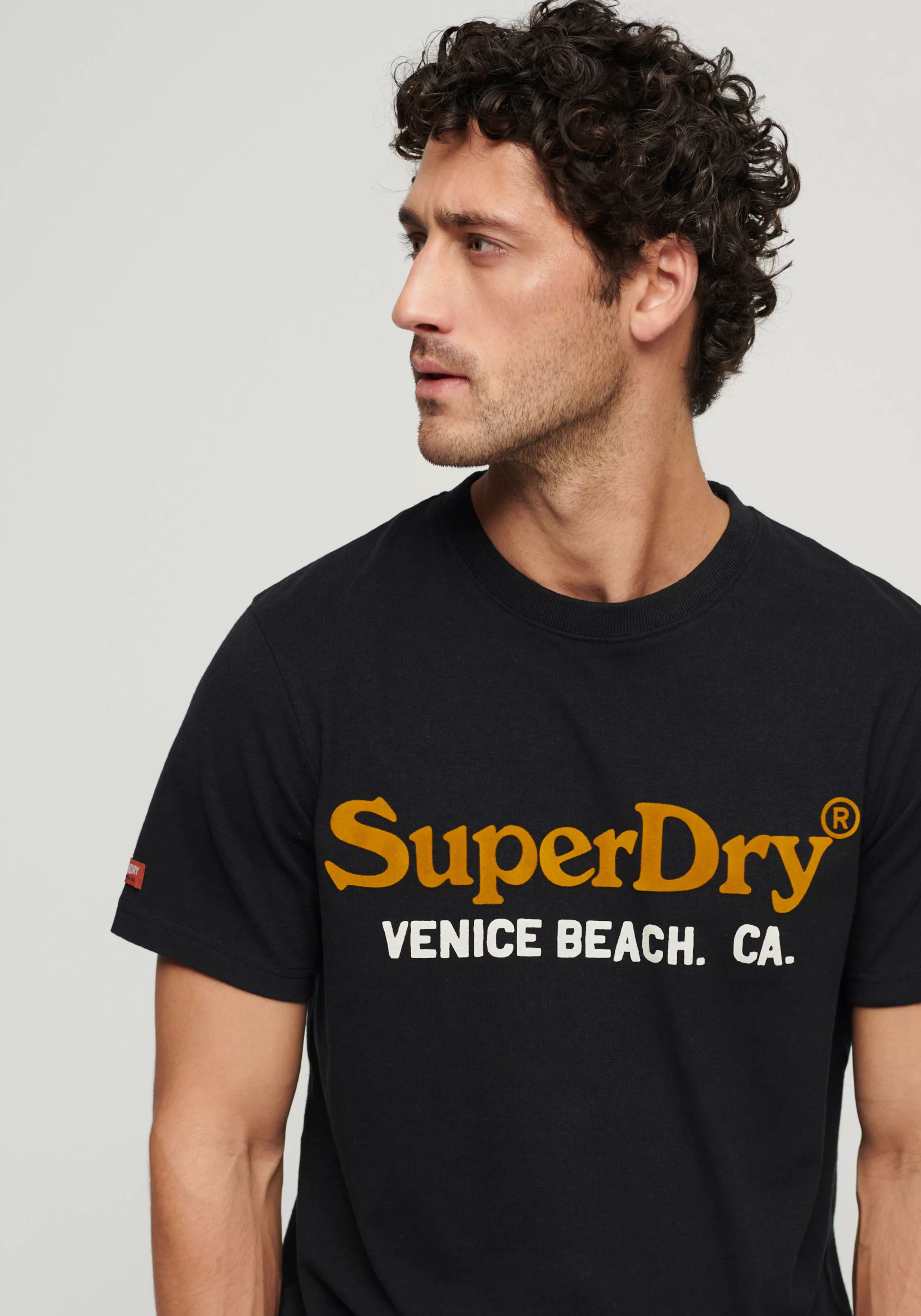 Superdry Kurzarmshirt "SD-VENUE DUO LOGO T SHIRT" günstig online kaufen