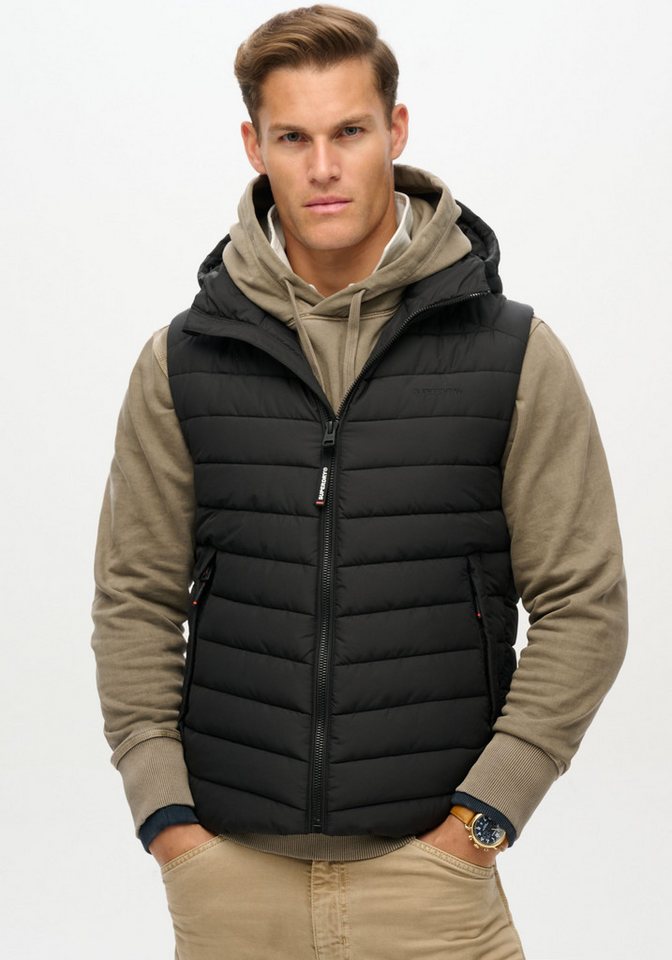 Superdry Steppweste HOODED FUJI SPORT PADDED GILET günstig online kaufen