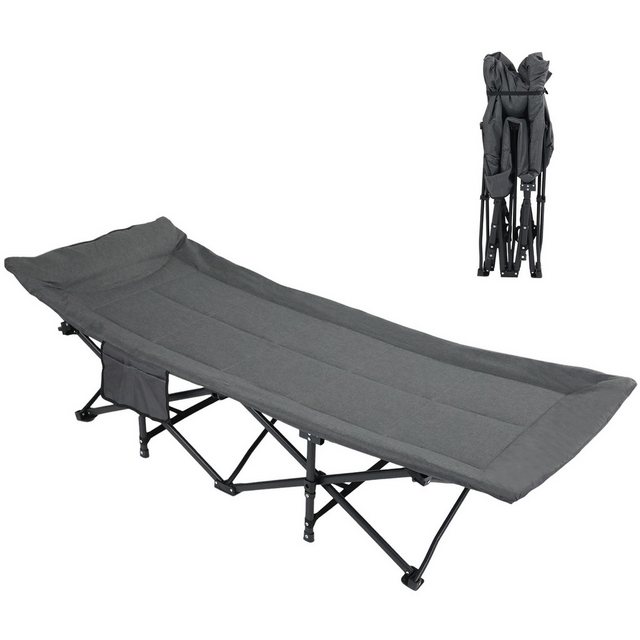 TWSOUL Klappbett Dunkelgraues Klappbett, 183cm*70*50 Gästebett, Tragfähigke günstig online kaufen