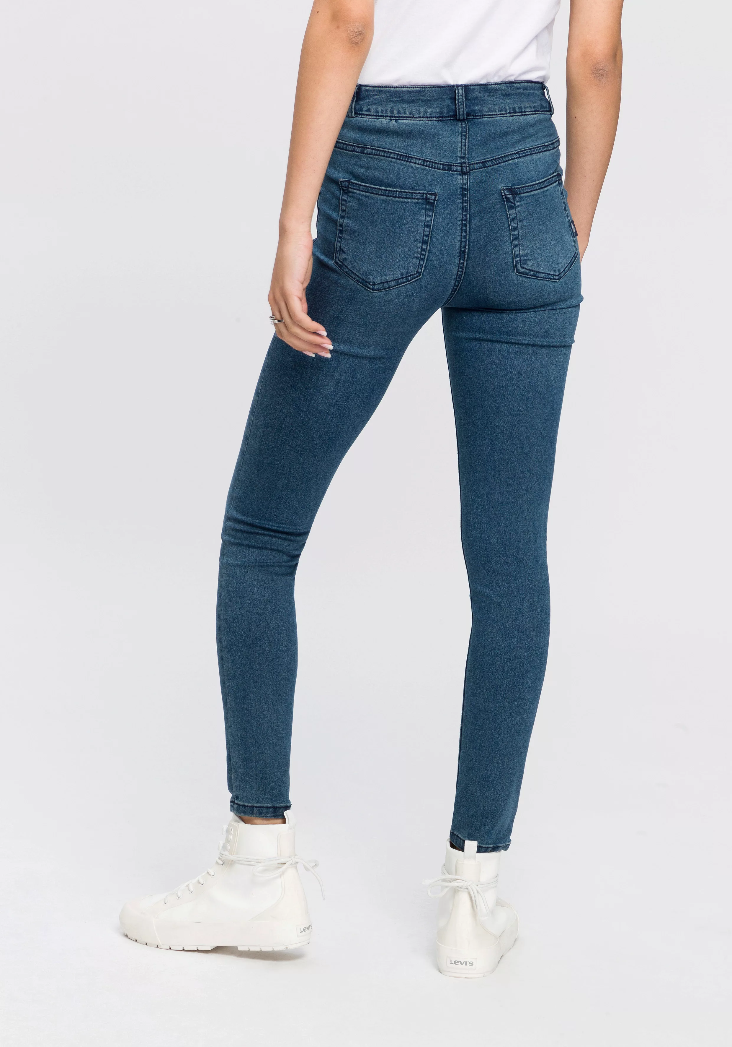 Arizona Skinny-fit-Jeans "Ultra Stretch", extra-eng geschnittene Beinform, günstig online kaufen