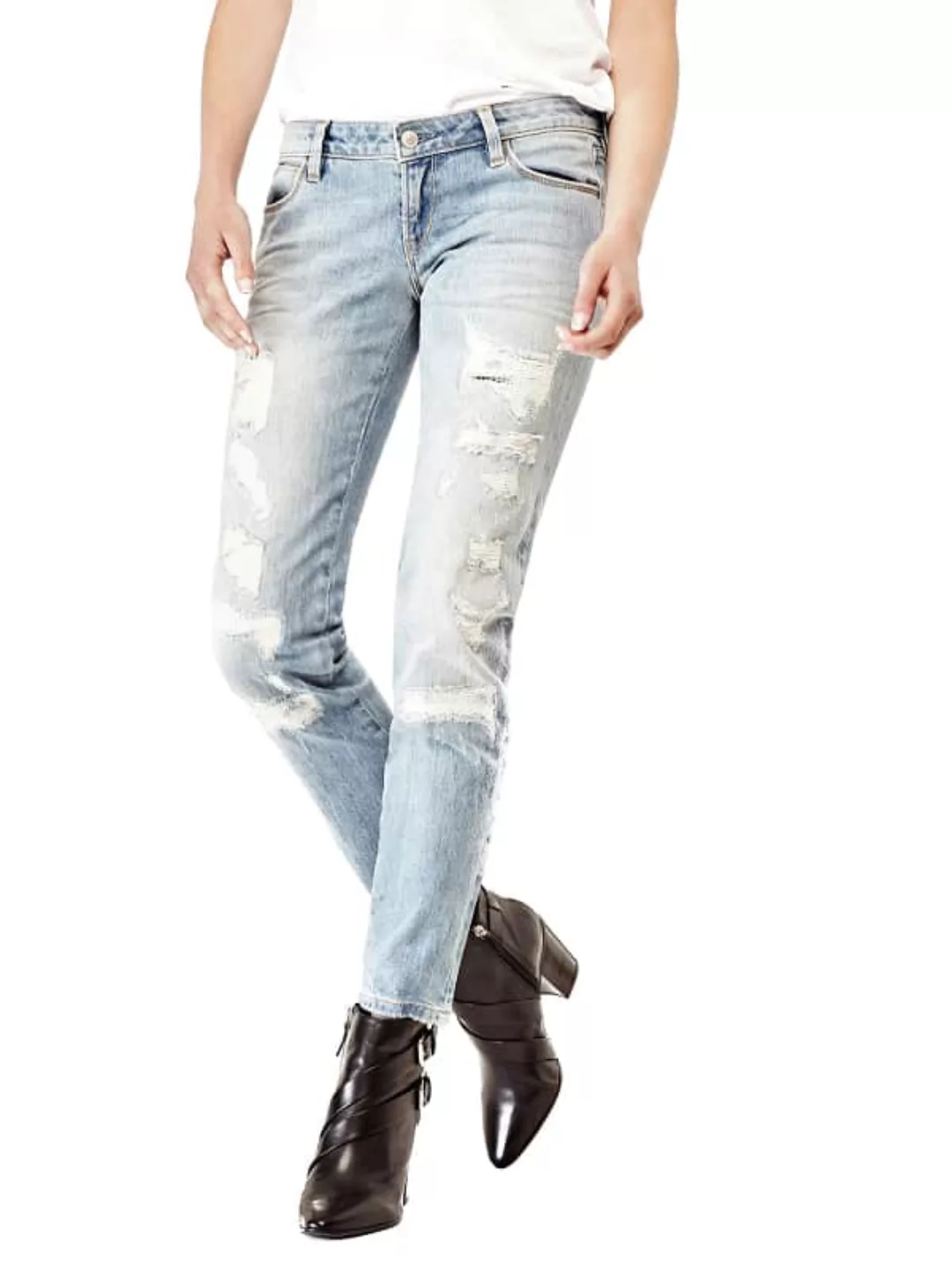 Jeans Skinny Abriebstellen günstig online kaufen