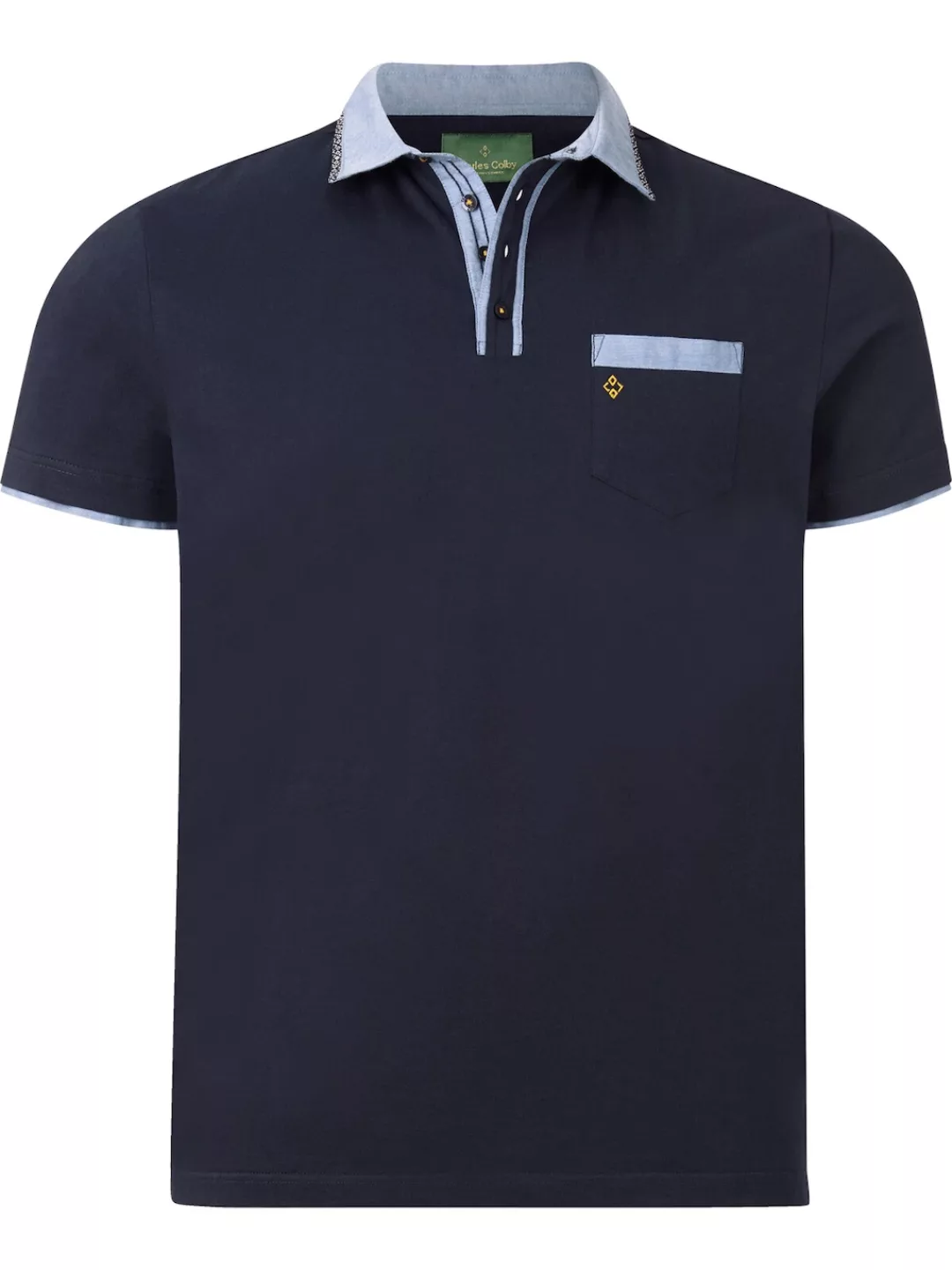 Charles Colby Poloshirt EARL WILLMER mit seitlichen Schlitzen günstig online kaufen